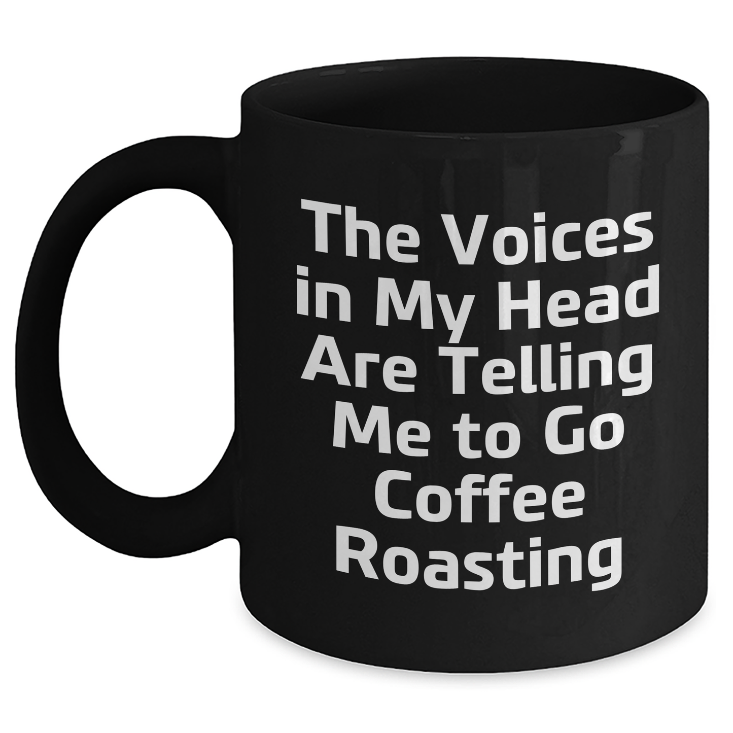 Coffee Roasting Humor Gifts from Friends to Coffee Roasting Enthusiasts, Black Coffee Mug for Graduation Unique Gifts - Main