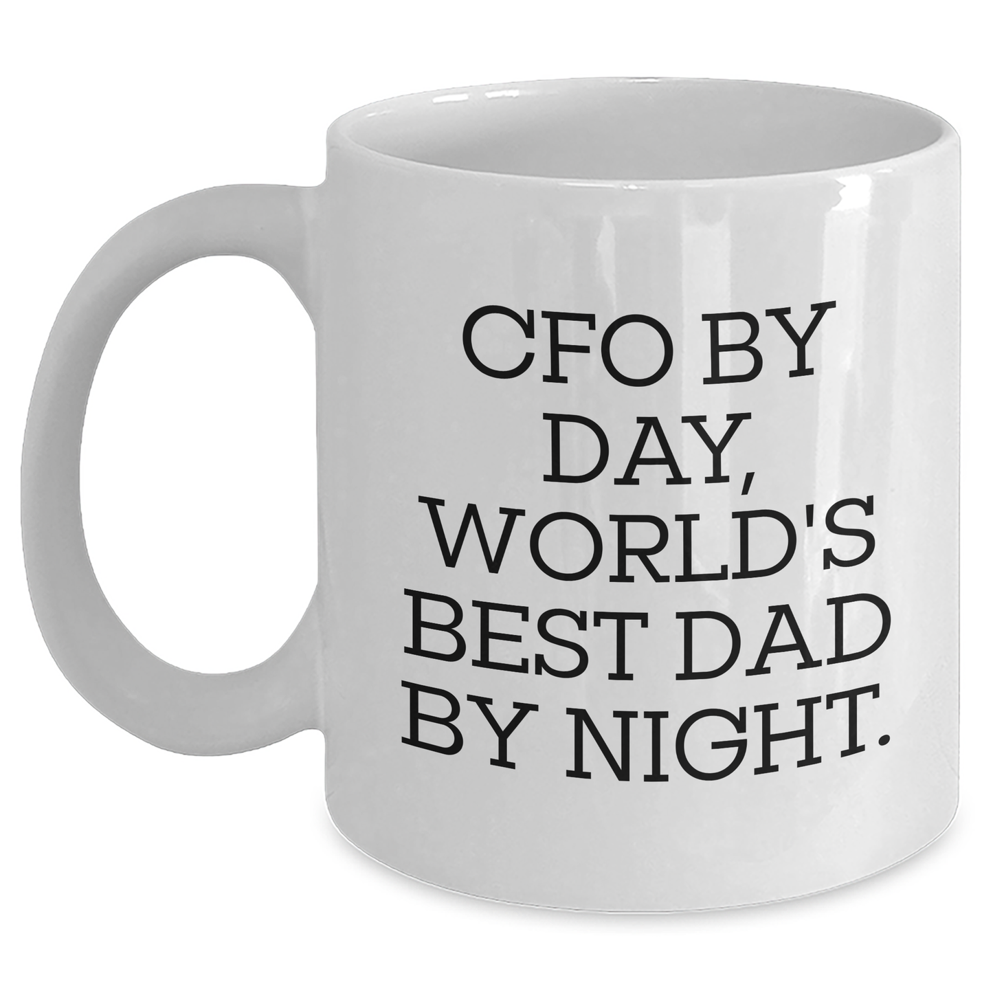 CFO Gifts from Mom - Funny White Coffee Mug for Graduation Unique Gifts - Main
