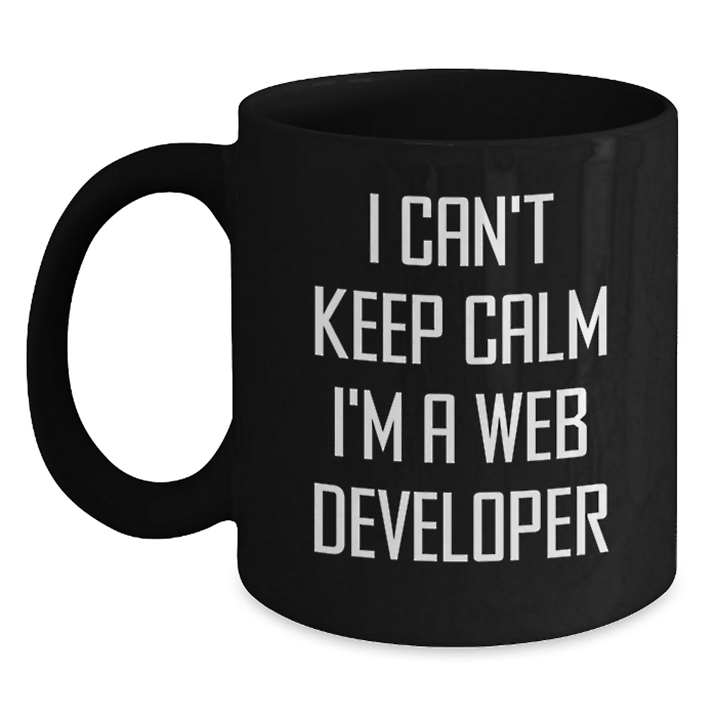 I Can't Keep Calm I'm A Web Developer Funny Gifts for Web Developers Graduation Unique Gifts from Friends - Main