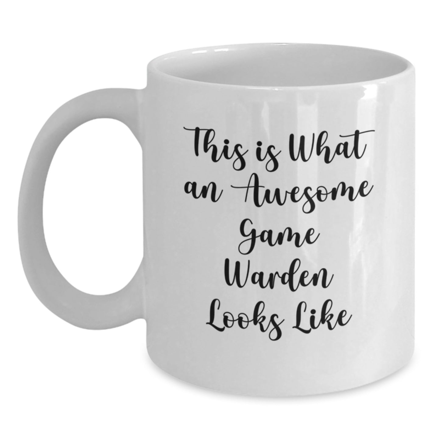 Funny Game Warden Gifts for Men, Inspirational White Coffee Mug from Friends for Graduation, This Is What An Awesome Game Warden Looks Like, Perfect for Game Warden Enthusiasts Gifts - Main