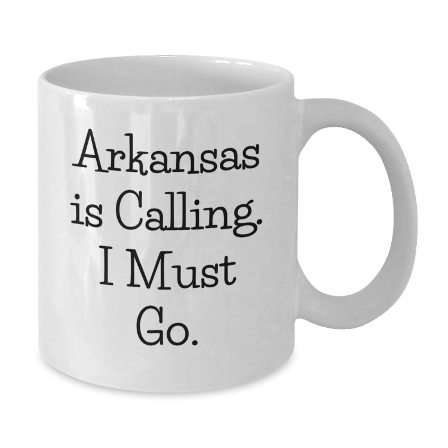 Arkansas White Coffee Mug Funny Gifts from Friends and Family for Christmas Unique Arkansas Mugs - Additional