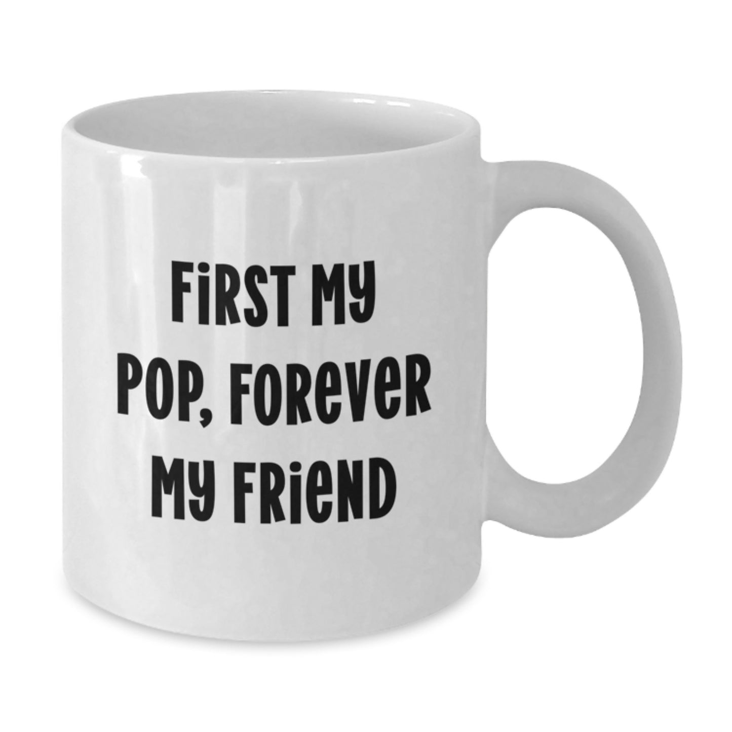 'Pop' Lovers Unite! Funny White Coffee Mug Gifts from Family and Friends for Pop's Birthday - Additional