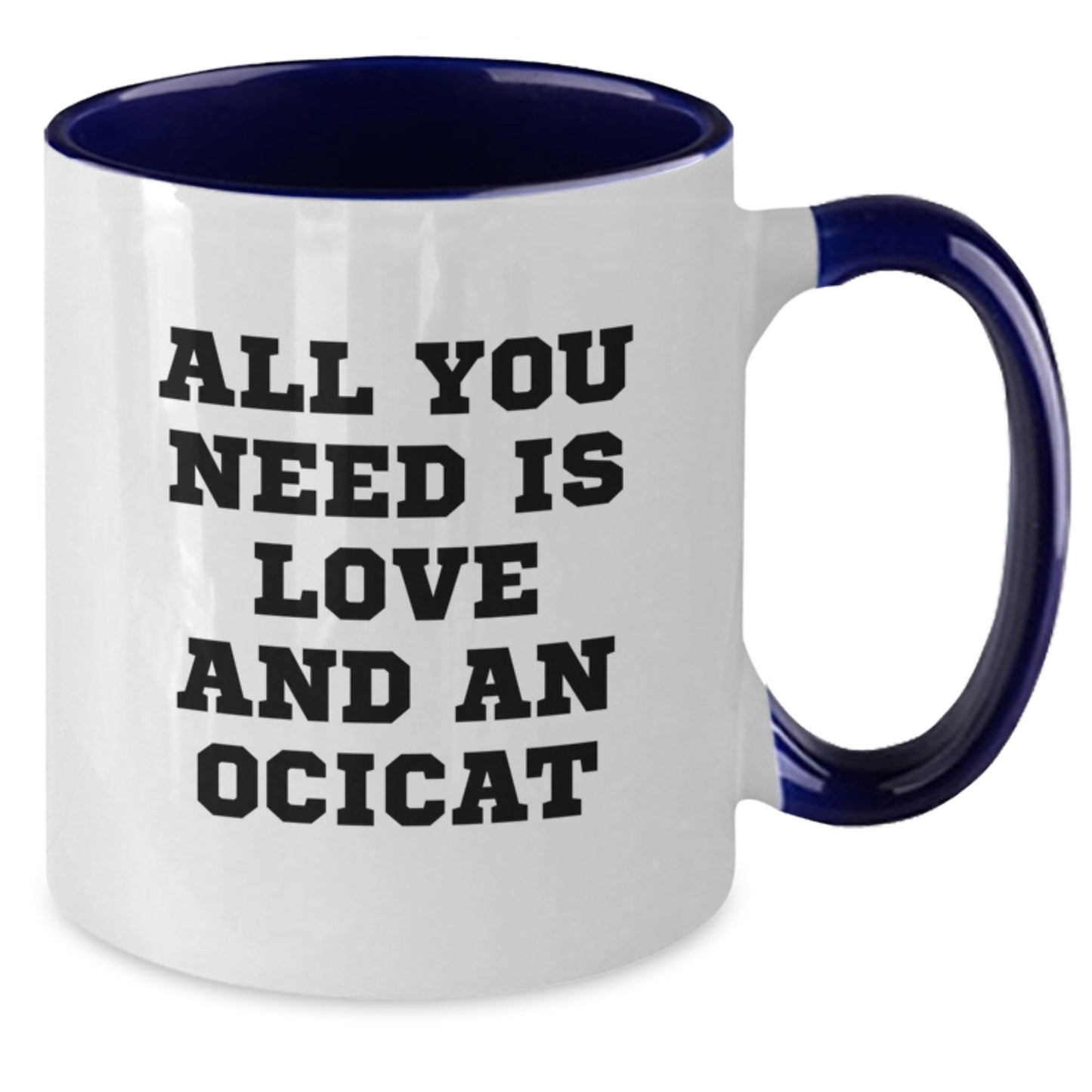 Ocicat Two Tone Coffee Mugs Funny Quote Gifts from Friends for Christmas Morning - Additional