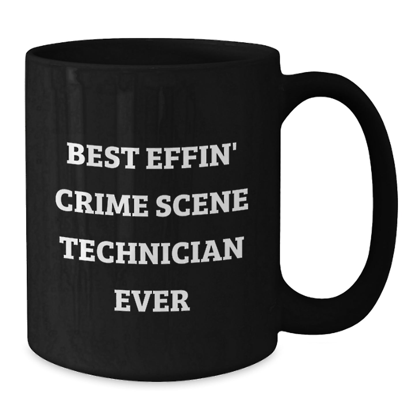 Funny Crime Scene Technician Gifts for Christmas Unique Mugs from Friends for Best Effin' Crime Scene Technician Ever - Additional
