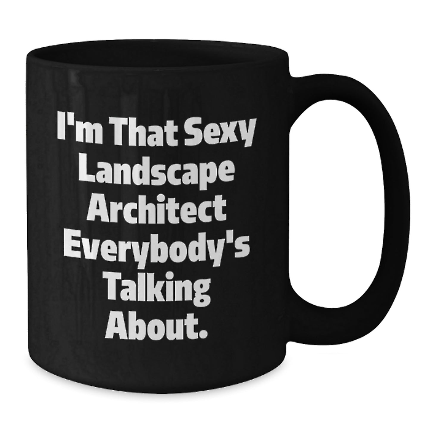 Funny Quotes for Landscape Architects Christmas Unique Gifts from Men to Friends Black Coffee Mugs - Additional