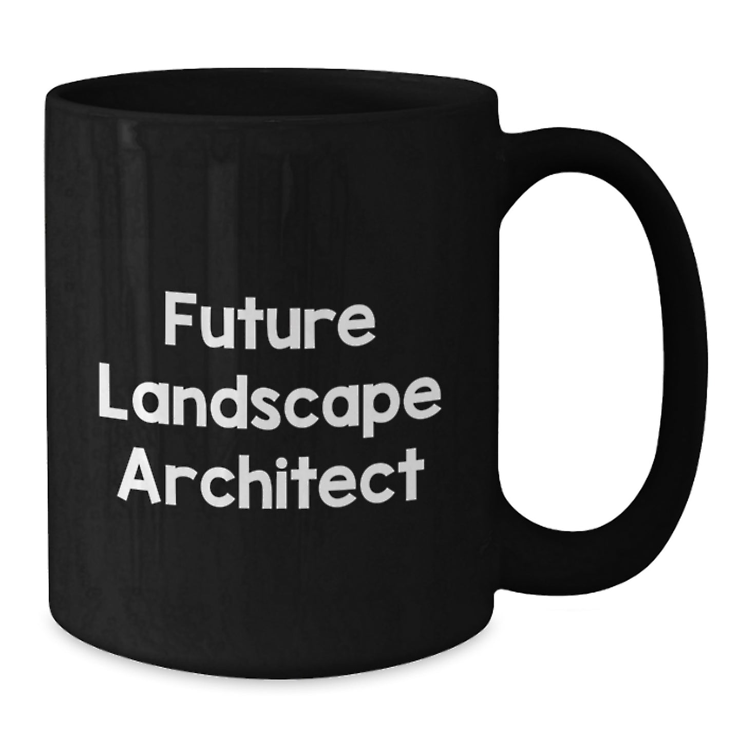 Funny Landscape Architect Quotes Christmas Unique Gifts for Men Women Friends Family, Black Coffee Mug, Perfect for Future Landscape Architect - Additional