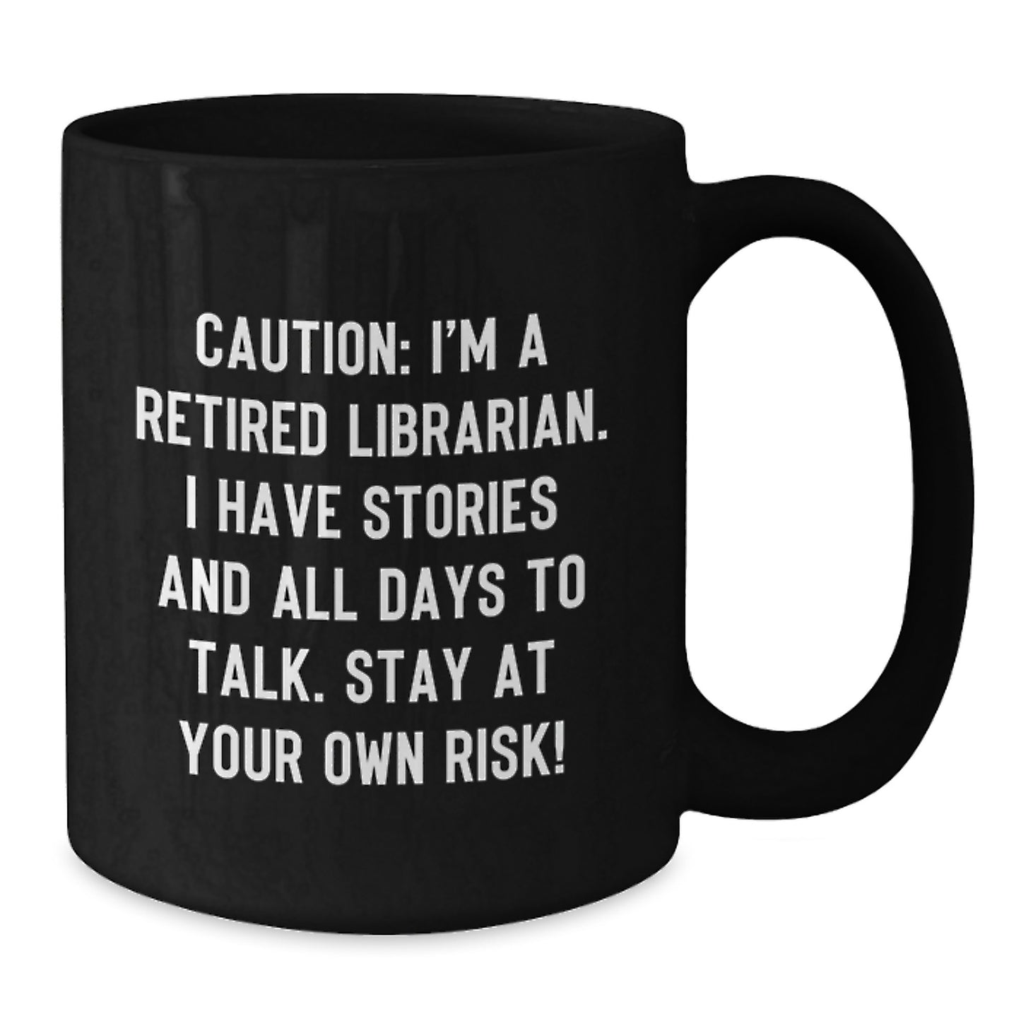 Funny Librarian Quotes Gifts for Men Women Family Friends from Coworkers, Black Coffee Mug, Christmas Unique Mug Sets - Additional