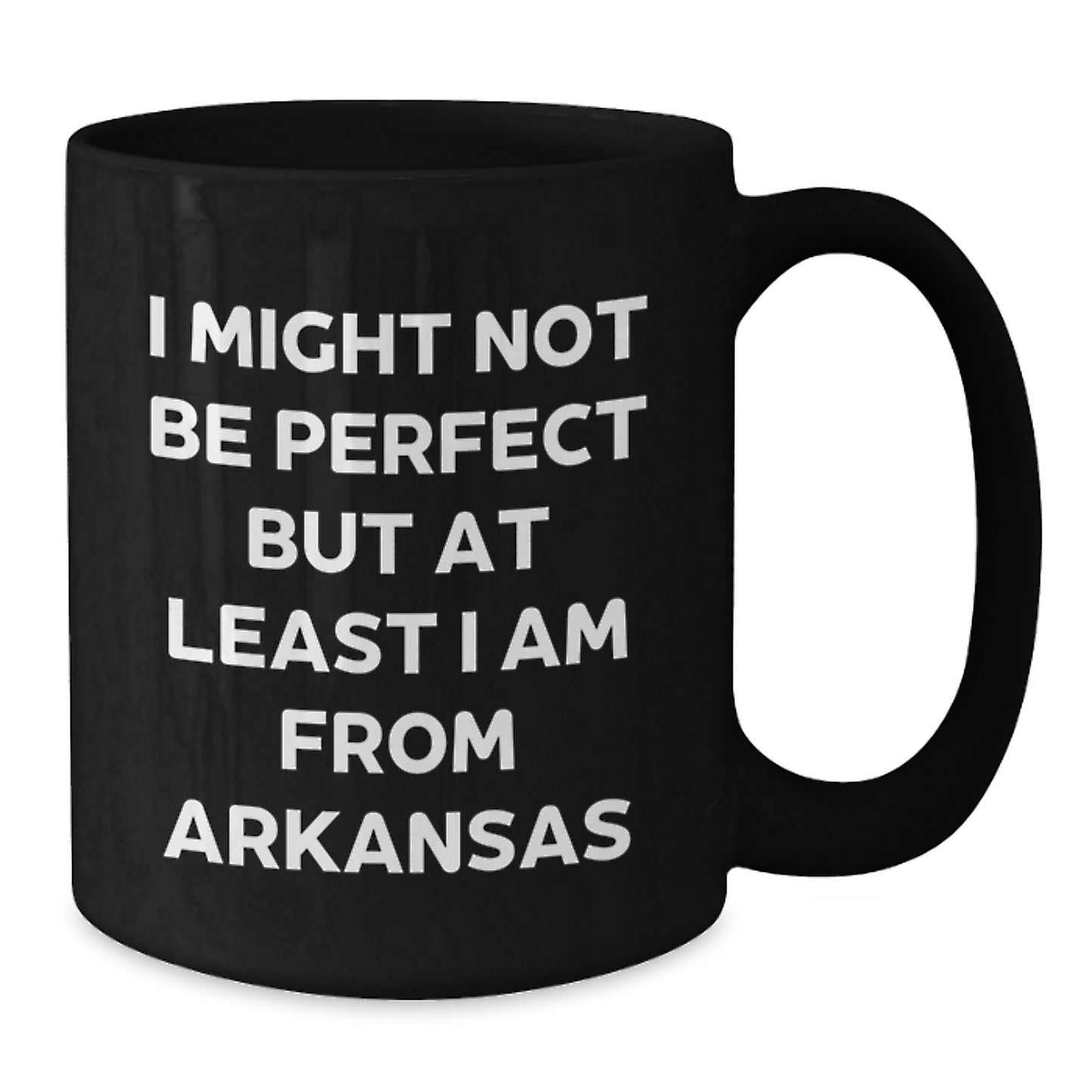 Arkansas Black Coffee Mugs with Funny Quote Gifts for Men from Arkansas, Unique Christmas Memorable Presents for Women - Additional