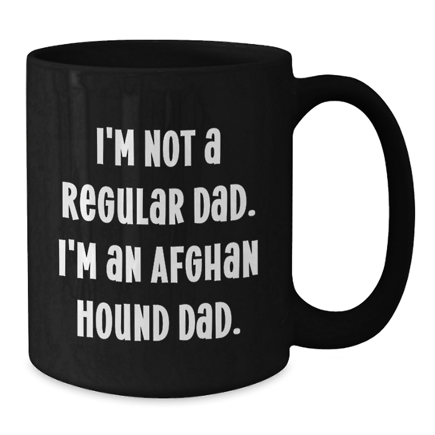 Funny Afghan Hound Dog Gifts for Dad, Christmas Unique Mugs from Men to Family - Additional