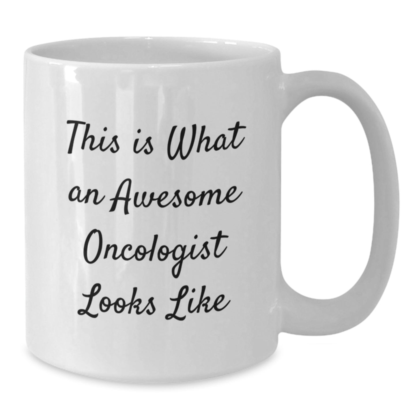 Funny Oncologist Gifts, White Coffee Mug for Birthday, 'This Is What An Awesome Oncologist Looks Like' Quote, Gifts from Friends to Oncologist - Additional