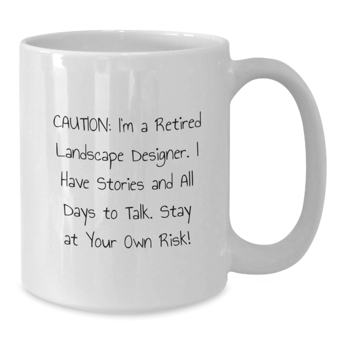 Landscape Designer Gifts, Funny Quote, White Coffee Mug, Birthday Unique Gifts from Family to Friends, Carefully Handcrafted for Landscape Designer - Additional