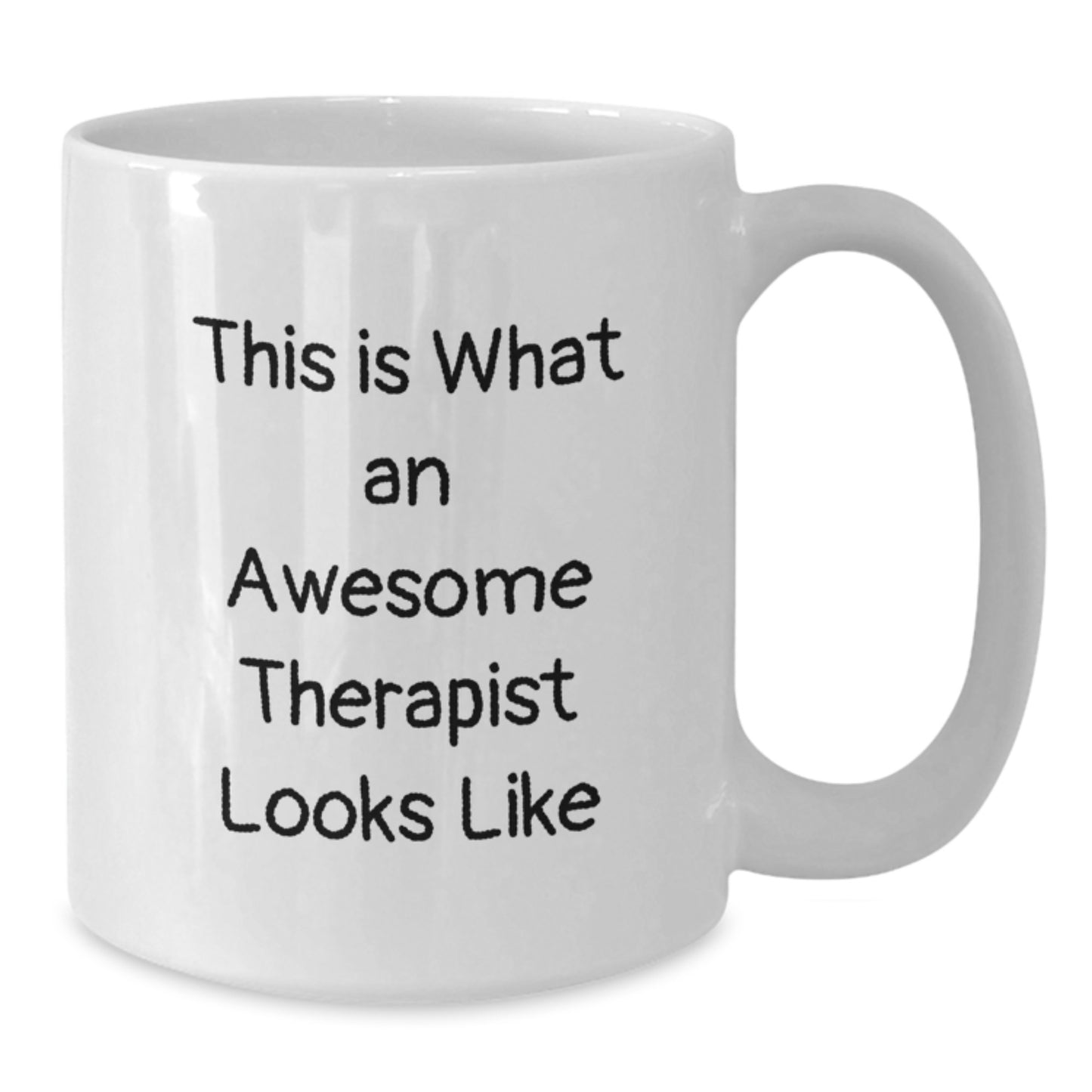 Funny Therapist Gifts from Men for Therapist White Coffee Mug - Christmas Unique Gifts - Additional
