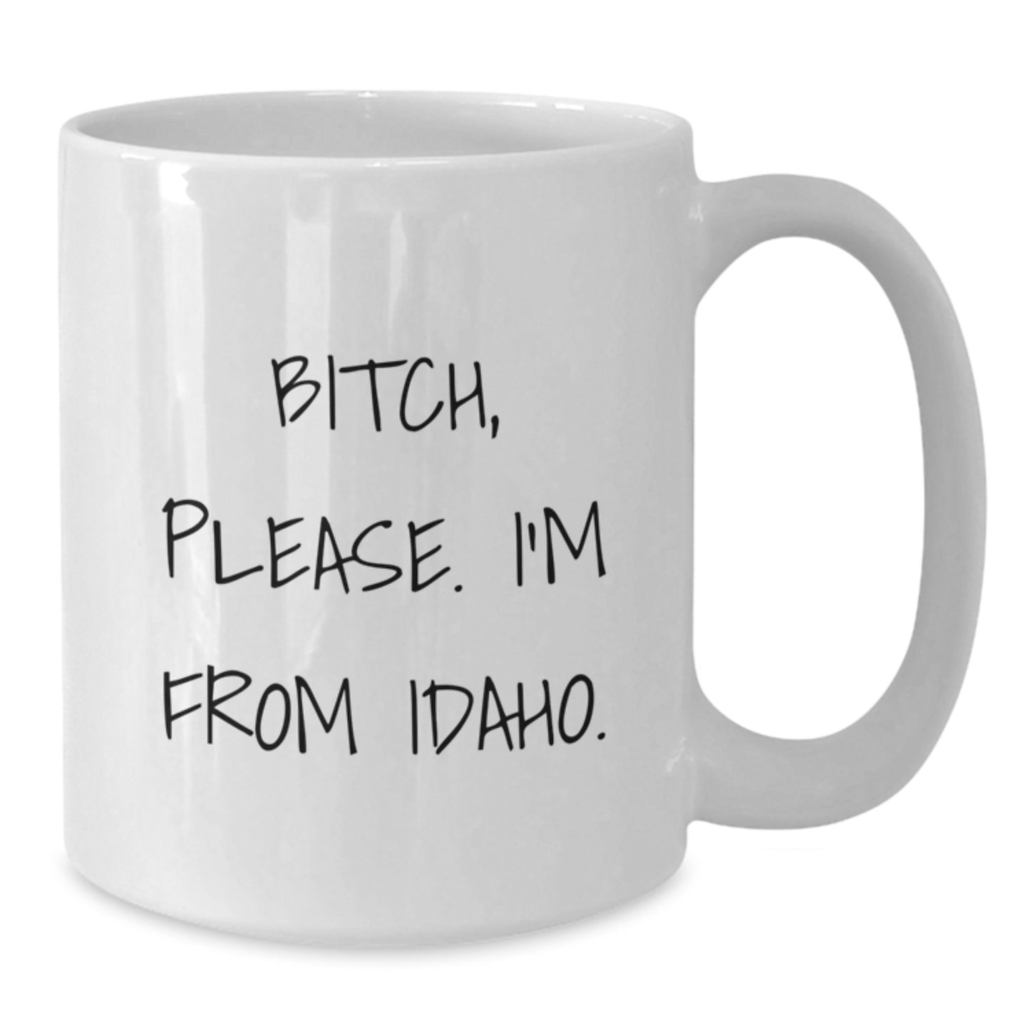 Funny Idaho White Coffee Mugs Gifts from Friends, Unique Valentine's Unique Gifts for Idaho Men and Women - Additional
