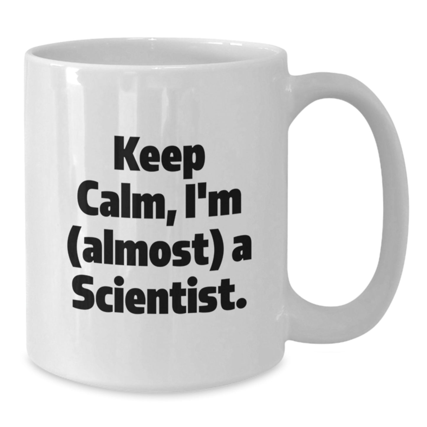 Funny Scientist White Coffee Mug Gifts from Friends for Christmas Unique Presents for Him - Additional