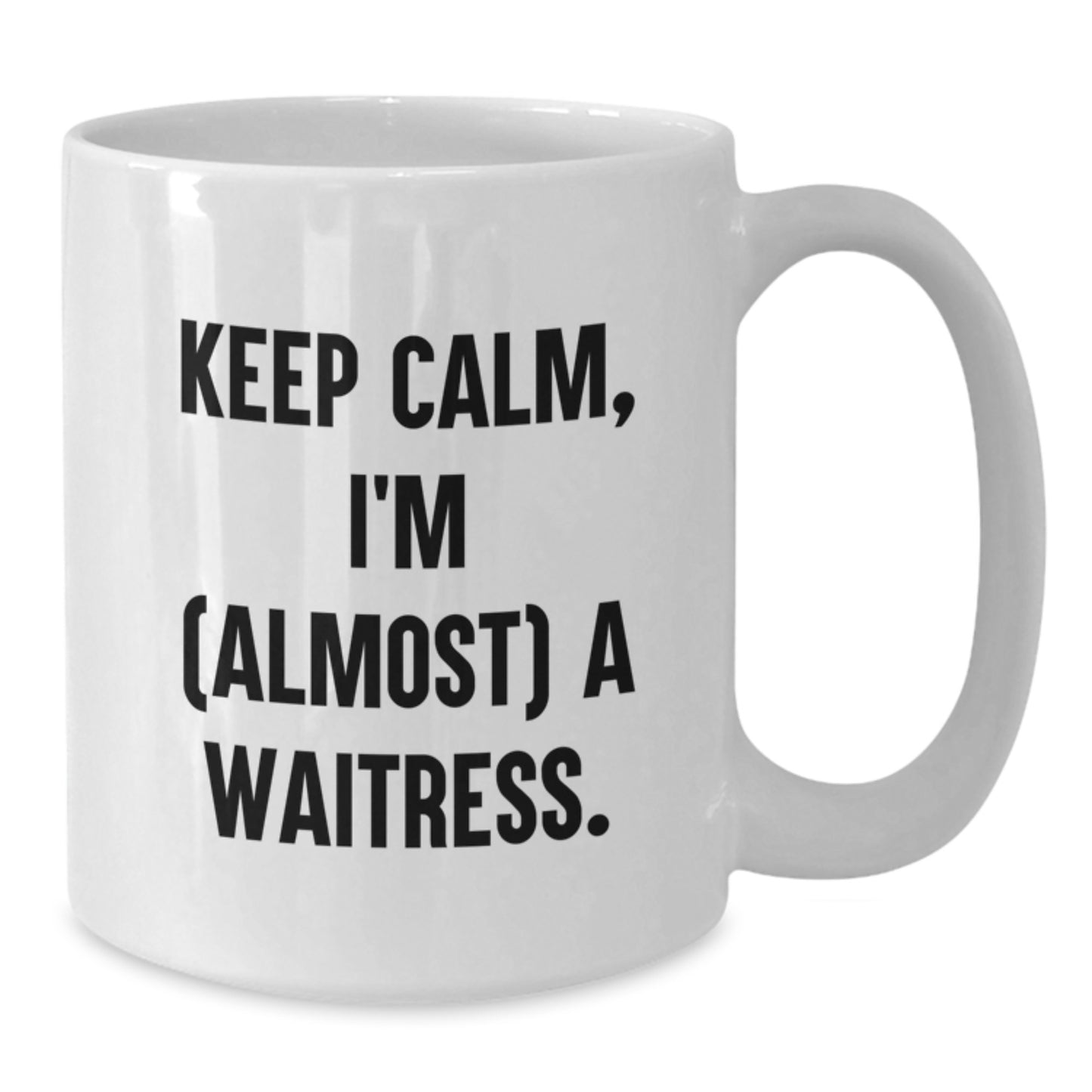 Cute Waitress Inspired White Coffee Mug Gifts from Friends for Christmas - Additional
