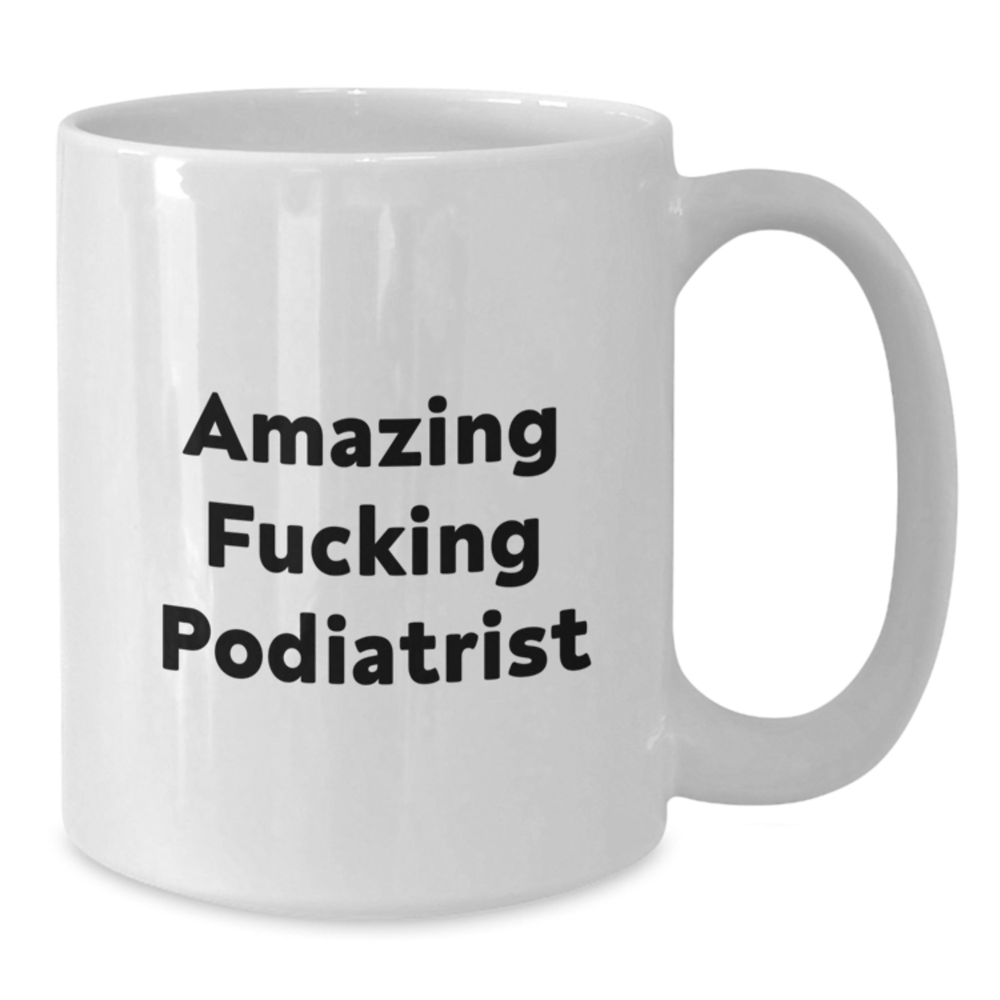 Unique Podiatrist Gifts from Friends for Podiatrist, Funny White Coffee Mug for Podiatrist Christmas Unique Gifts - Additional