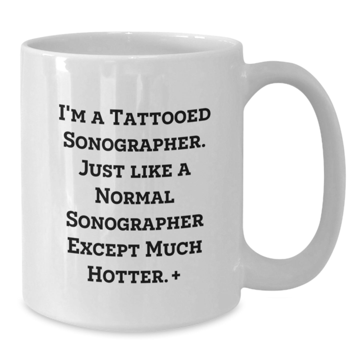Funny Sonographer Gifts, Unique White Coffee Mugs, Christmas Unique Gifts from Friends, Gift for Sonographer Men - Additional