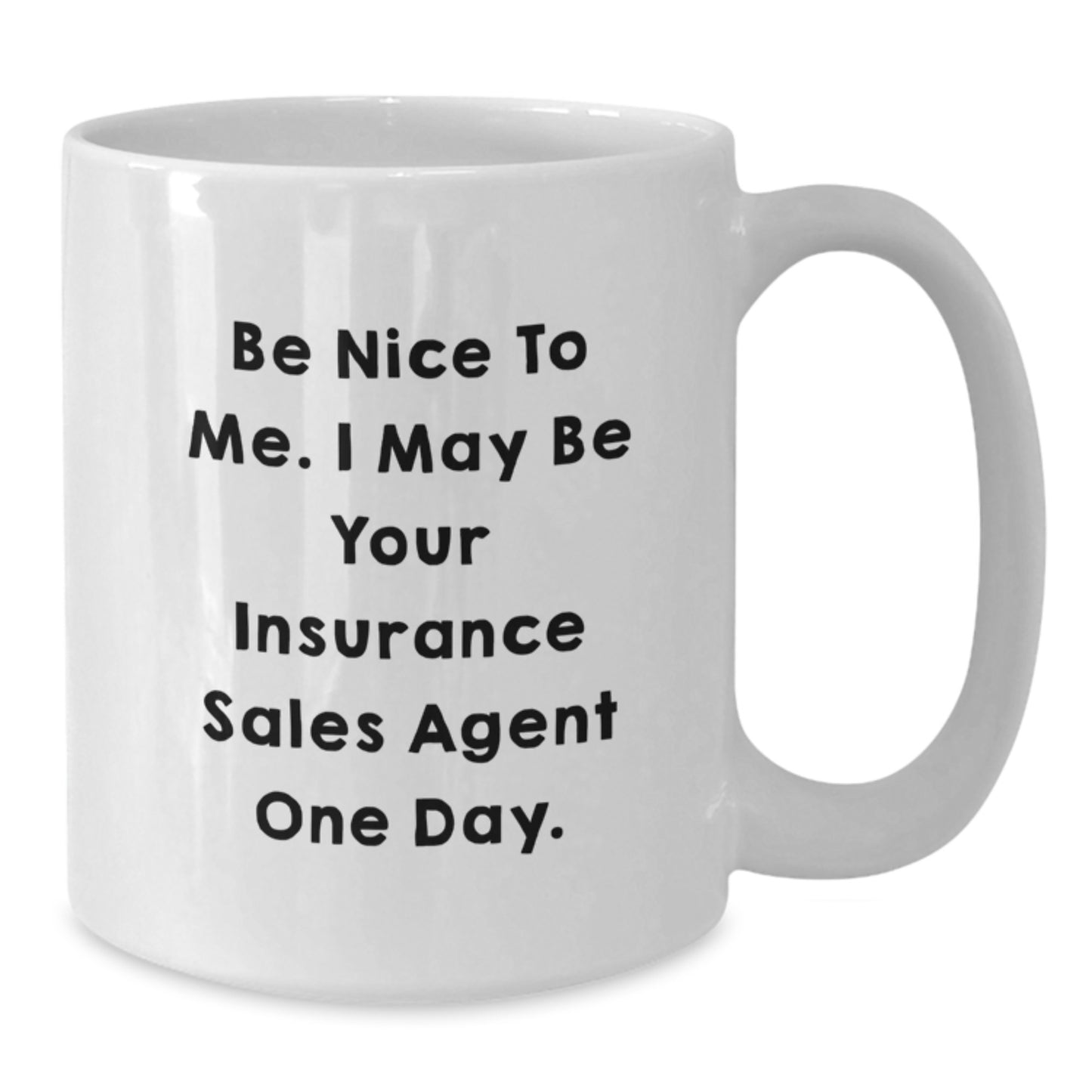Funny White Coffee Mug Gifts from Friends for Insurance Sales Agent Christmas Unique Ideas - Additional