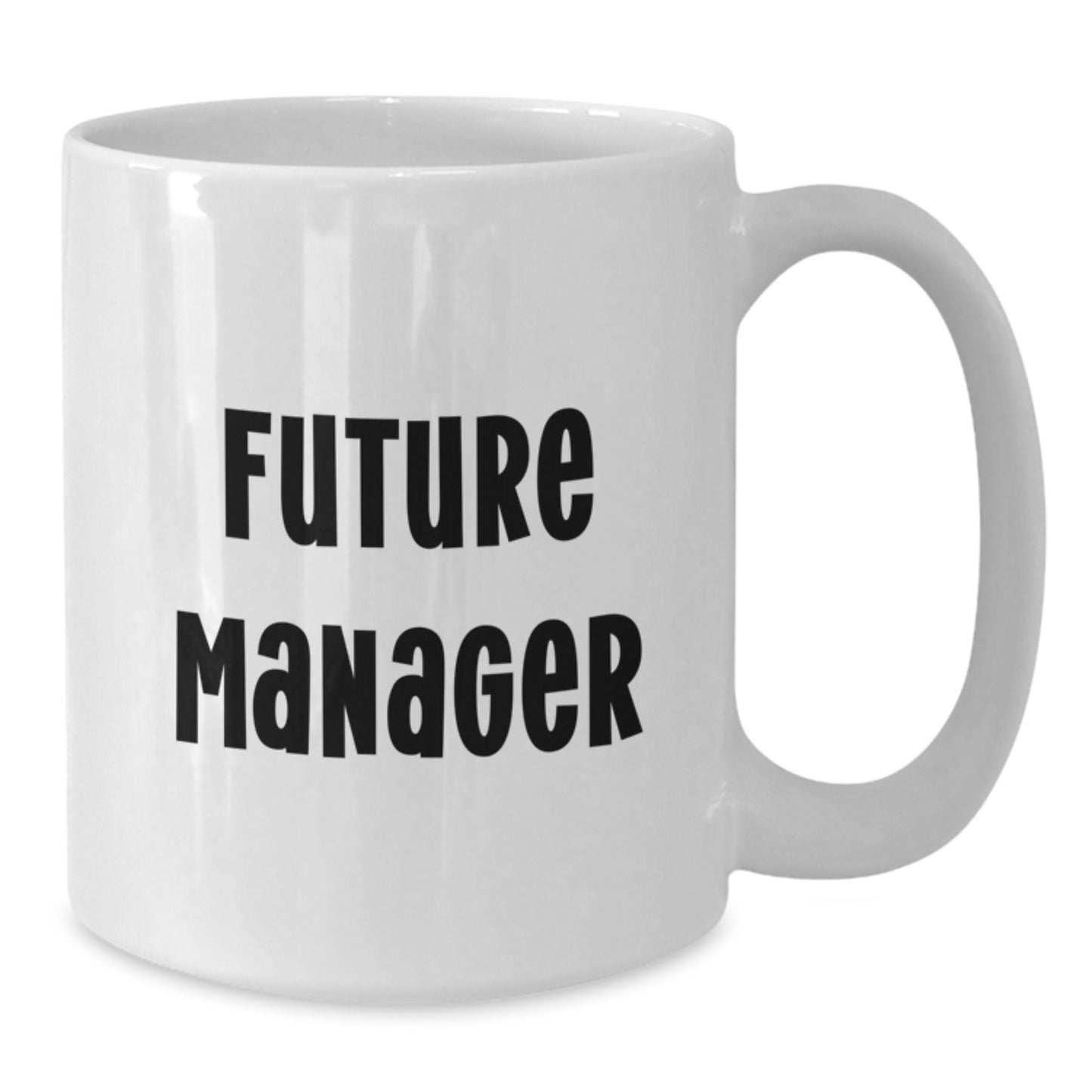 Funny Future Manager Gift Ideas White Coffee Mug for Birthday from Friends to Coworkers - Additional
