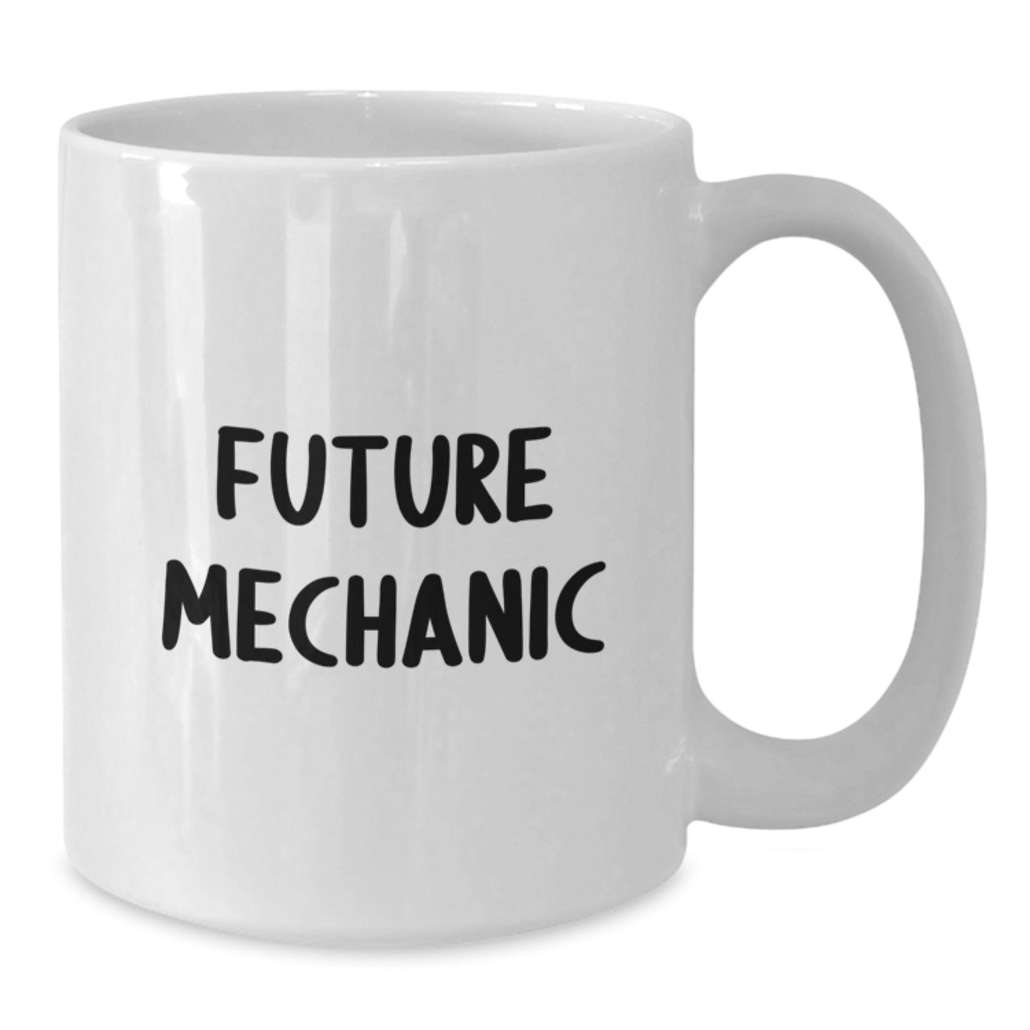 Funny Quote for Future Mechanic, White Coffee Mug, Mechanic Christmas Unique Gifts from Friends - Additional