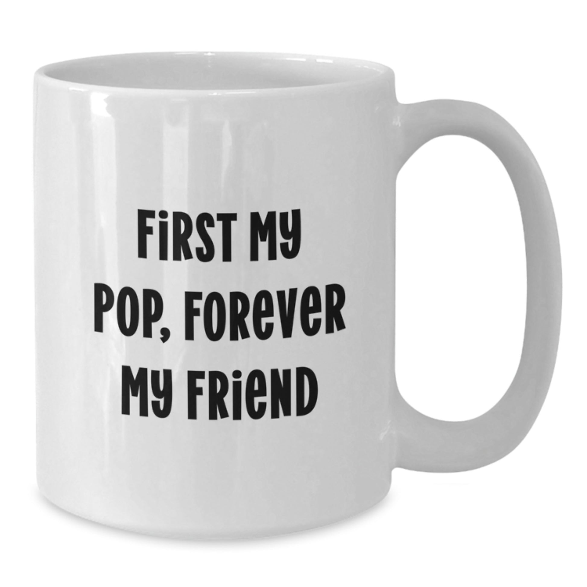 'Pop' Lovers Unite! Funny White Coffee Mug Gifts from Family and Friends for Pop's Birthday - Additional