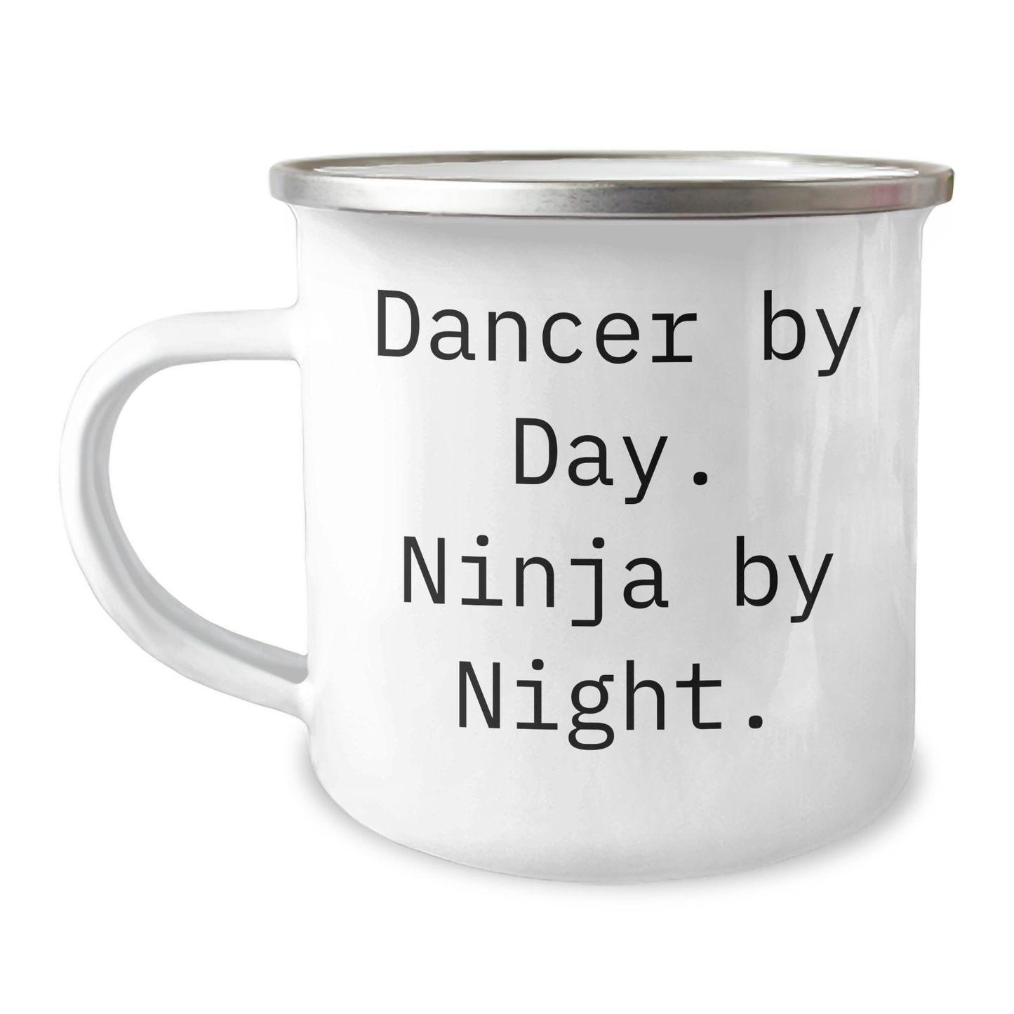 Dancer Gifts by Day, Ninja Gifts by Night, Funny Camping Mug for Dancer, Gifts from Family, Gifts for Dancer, Graduation Unique Gifts - Image 1