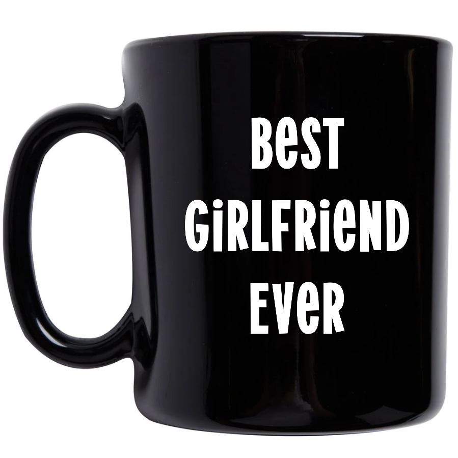 Best Sweetheart Ever Black Coffee Mug for Graduation