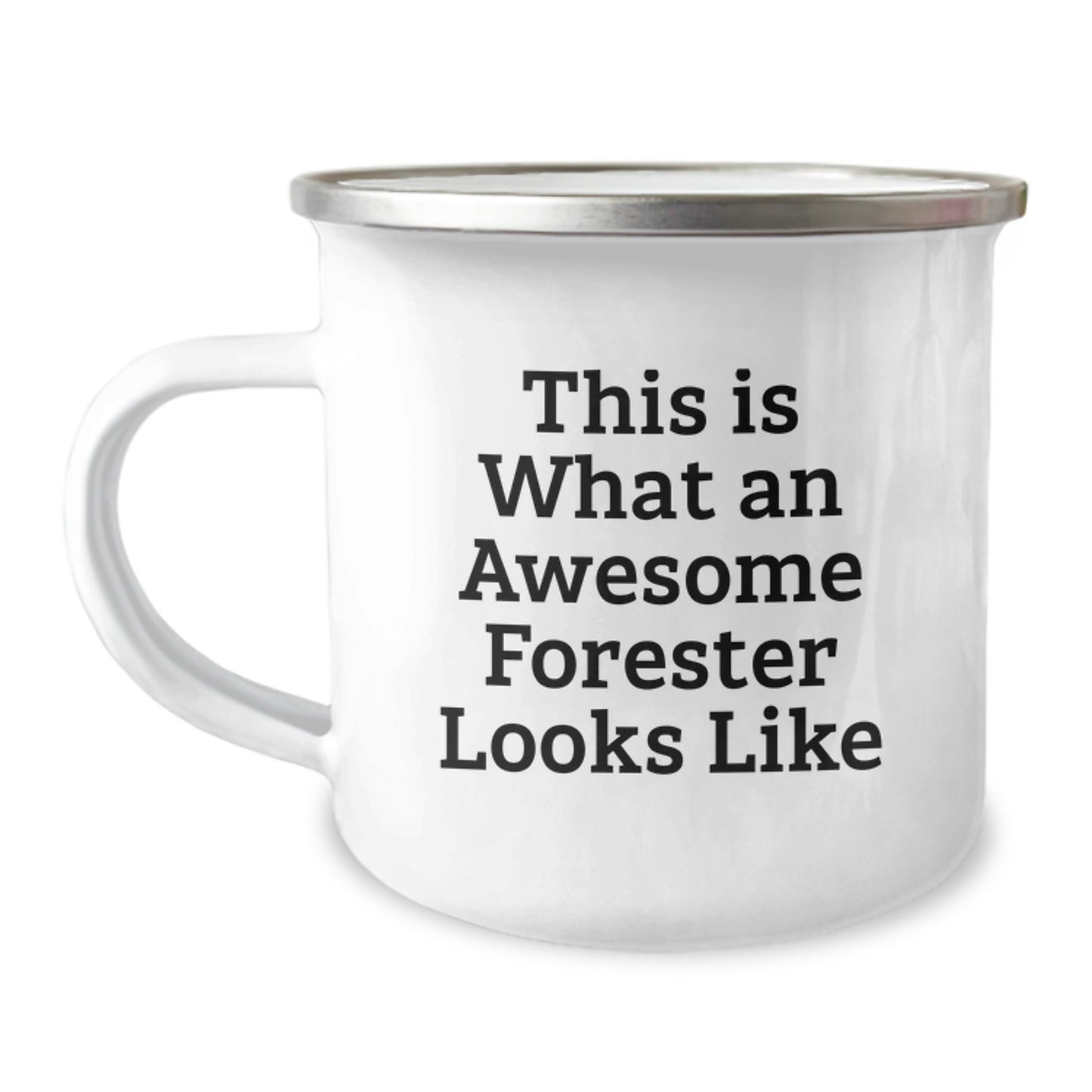 Funny Forester Gifts for Him or Her, Camping Mug with Inspirational Quote, Unique Graduation Gift from Friends or Family - Image 1