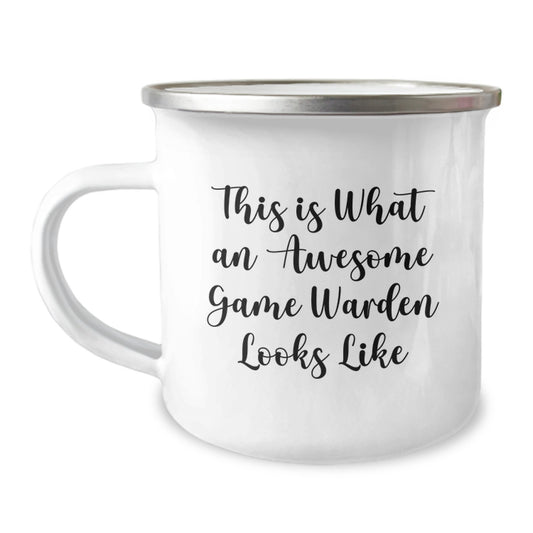 Game Warden Inspirational Gifts from Family to Friends, This Is What An Awesome Game Warden Looks Like, Camping Mug for Game Wardens, Graduation Unique Gifts - Image 1