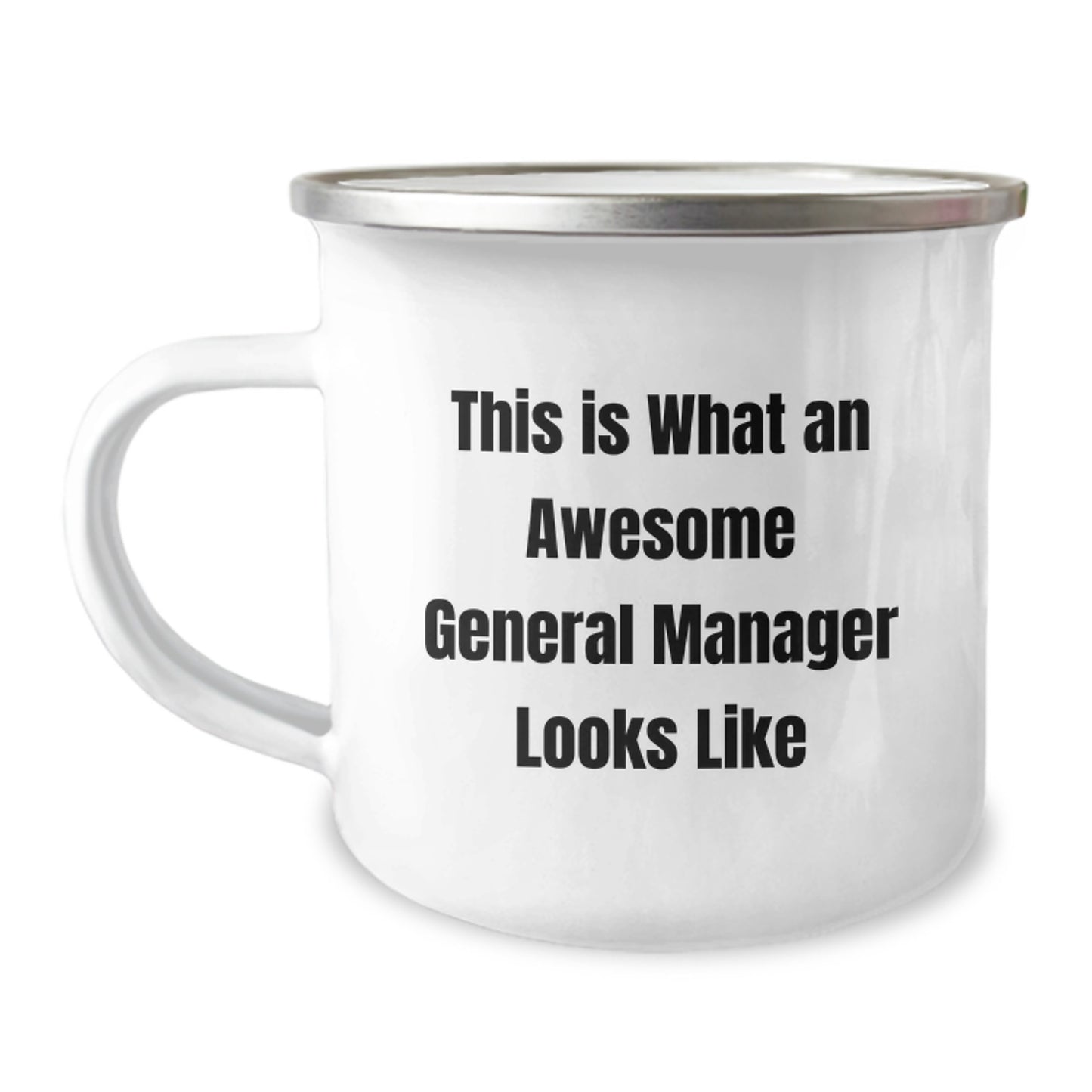 Funny General Manager Gifts from Men to Awesome Bosses, This Is What An Awesome General Manager Looks Like, Camping Mug for Graduation Unique Gifts - Image 1