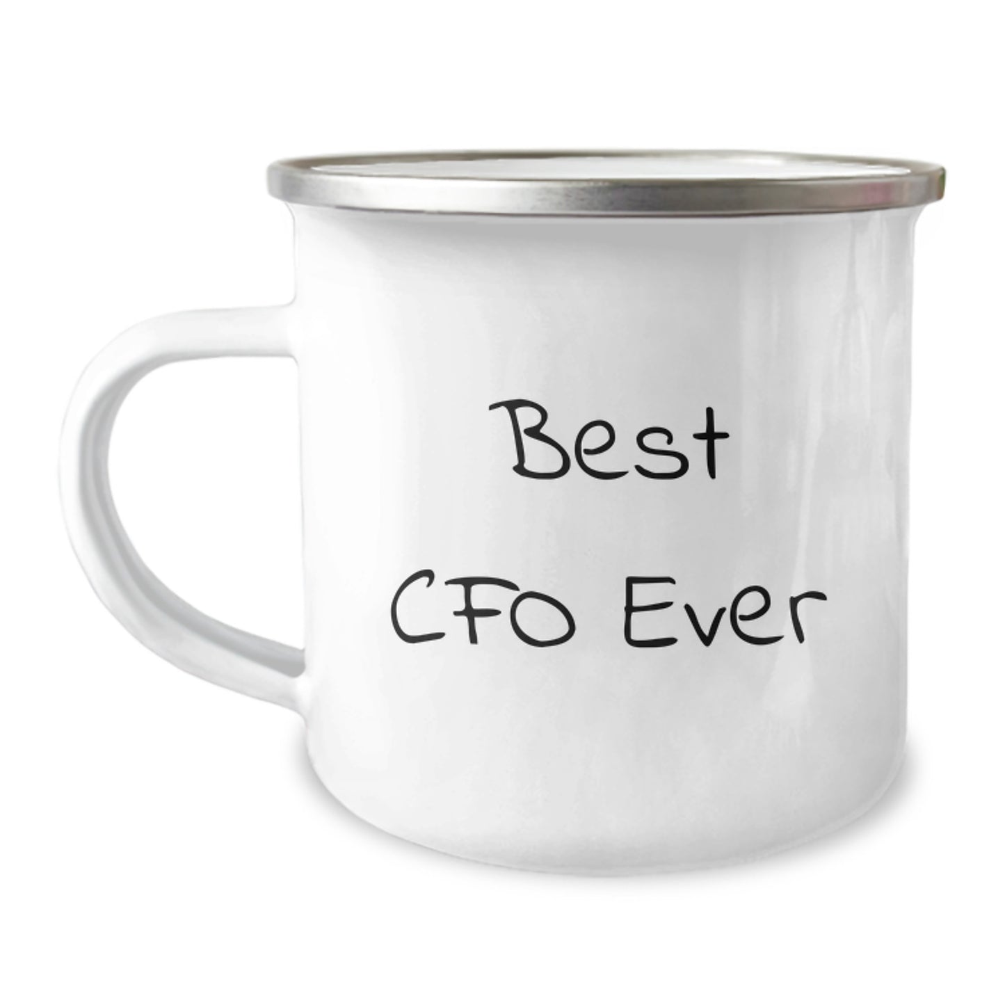 Funny CFO Gifts from Friends for Best Cfo Ever Graduation Unique Gifts, Camping Mug for CFO, Inspirational Quote - Image 1