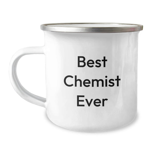 Funny Chemist Gifts from Family - Best Chemist Ever Quote on Camping Mug for Men, Graduation Unique Gifts - Image 1