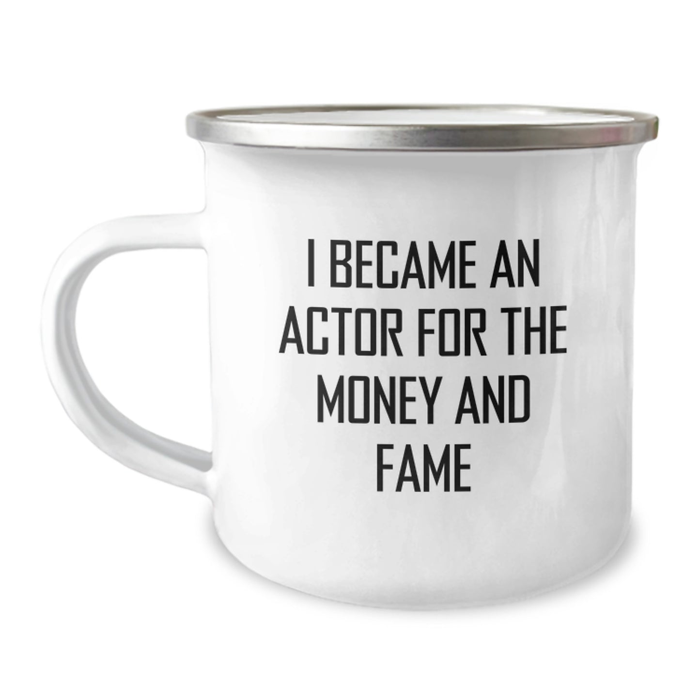 Actor's Humorous Journey Gifts from Men to Actor, Funny Camping Mug for Graduation Unique Gifts - Image 1