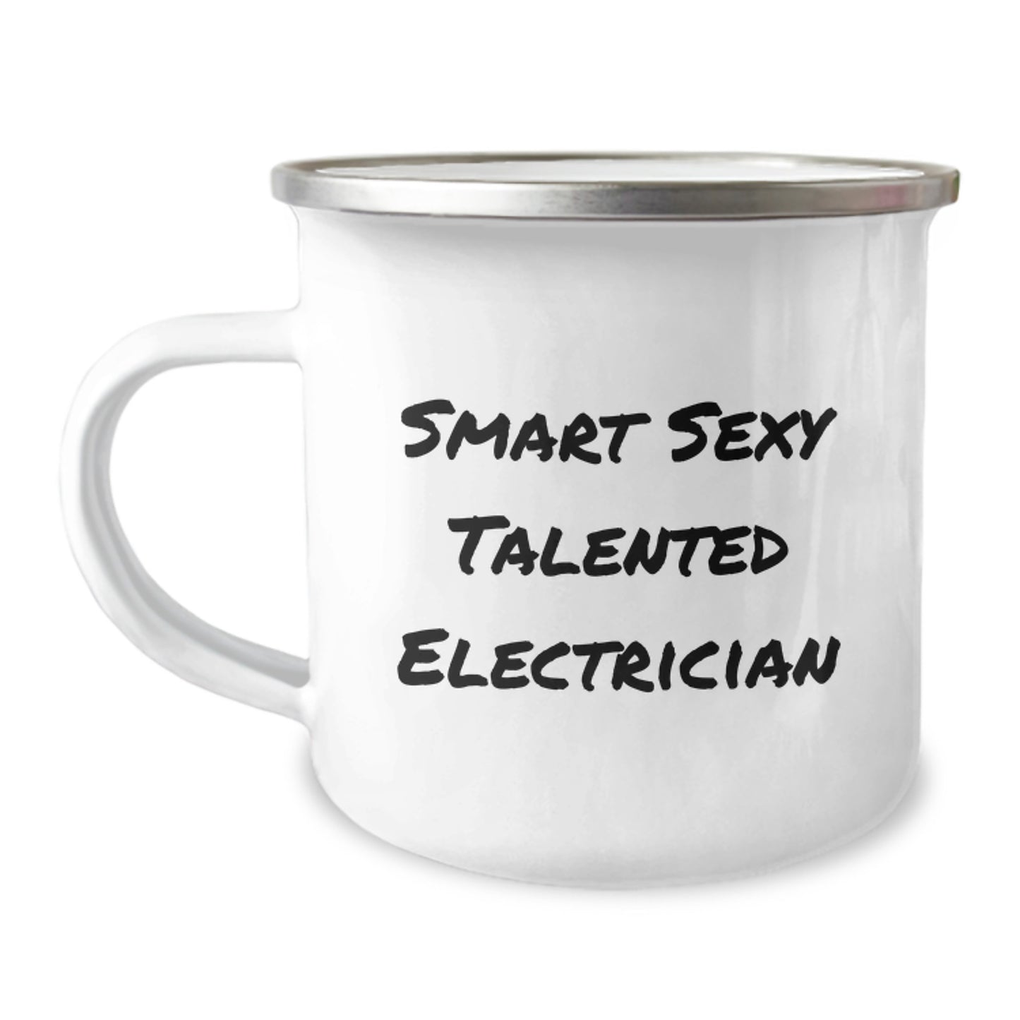 Funny Electrician Gifts - Smart Sexy Talented Electrician Quote, Camping Mug for Electrician, Graduation Unique Gifts from Friends, Coworkers, Family, Gifts for Electrician, Men, Women - Image 1