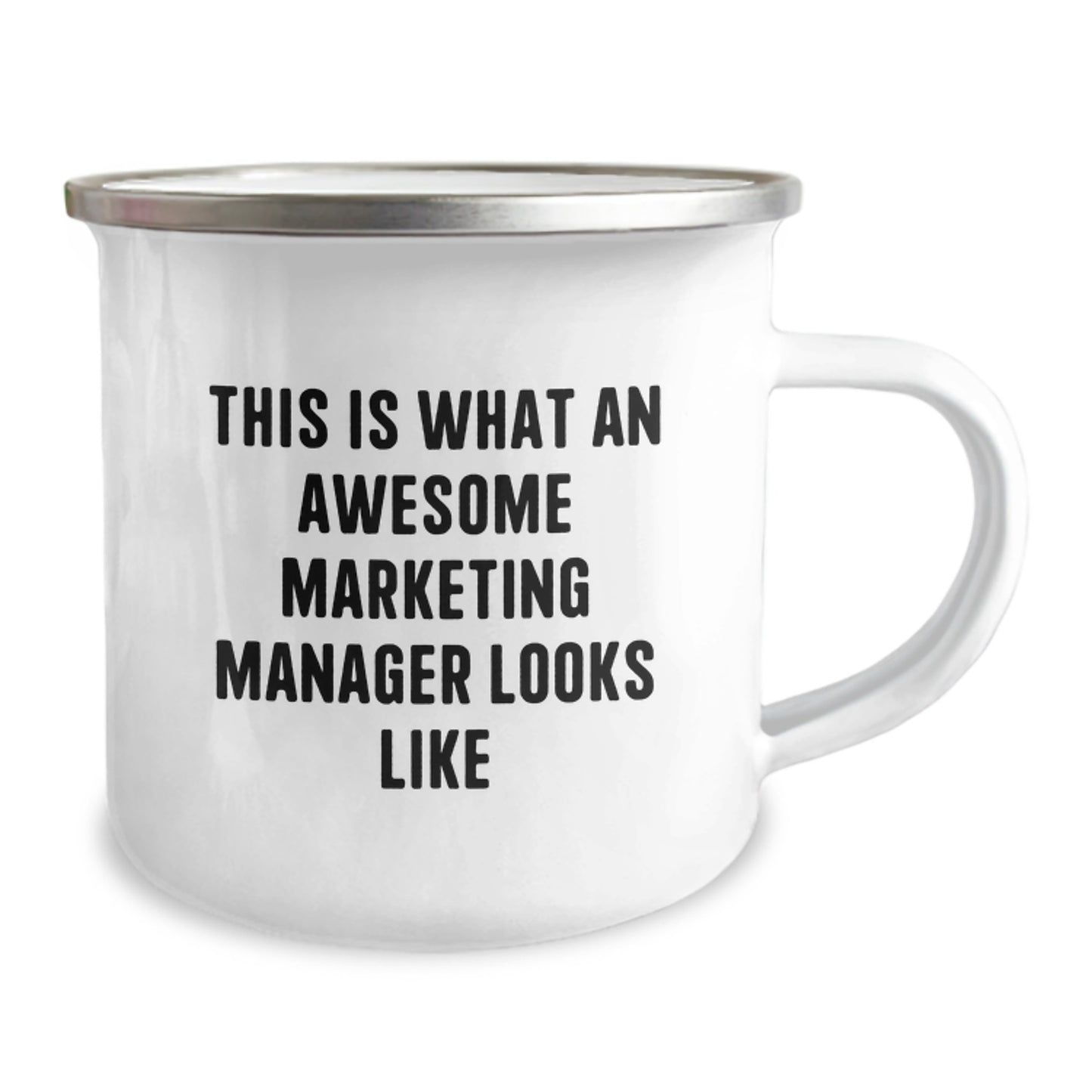Marketing Manager Gifts - Funny Quote Camping Mug for Her Birthday from Family, Friends, or Coworkers, Unique and Functional Gift for Women and Men - Image 2