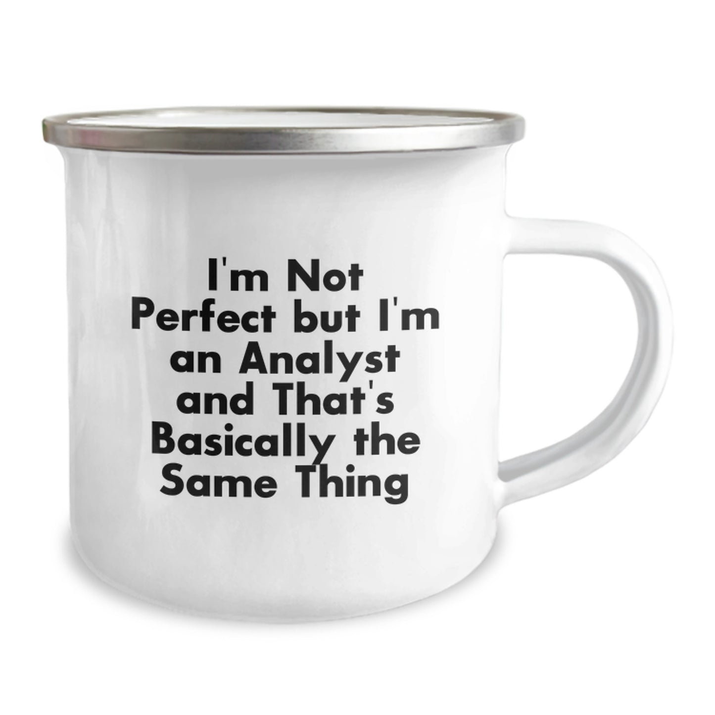 Funny Analyst Camping Mug Gifts from Friends for Men Women Coworkers and Family on Christmas Unique Presents - Image 2