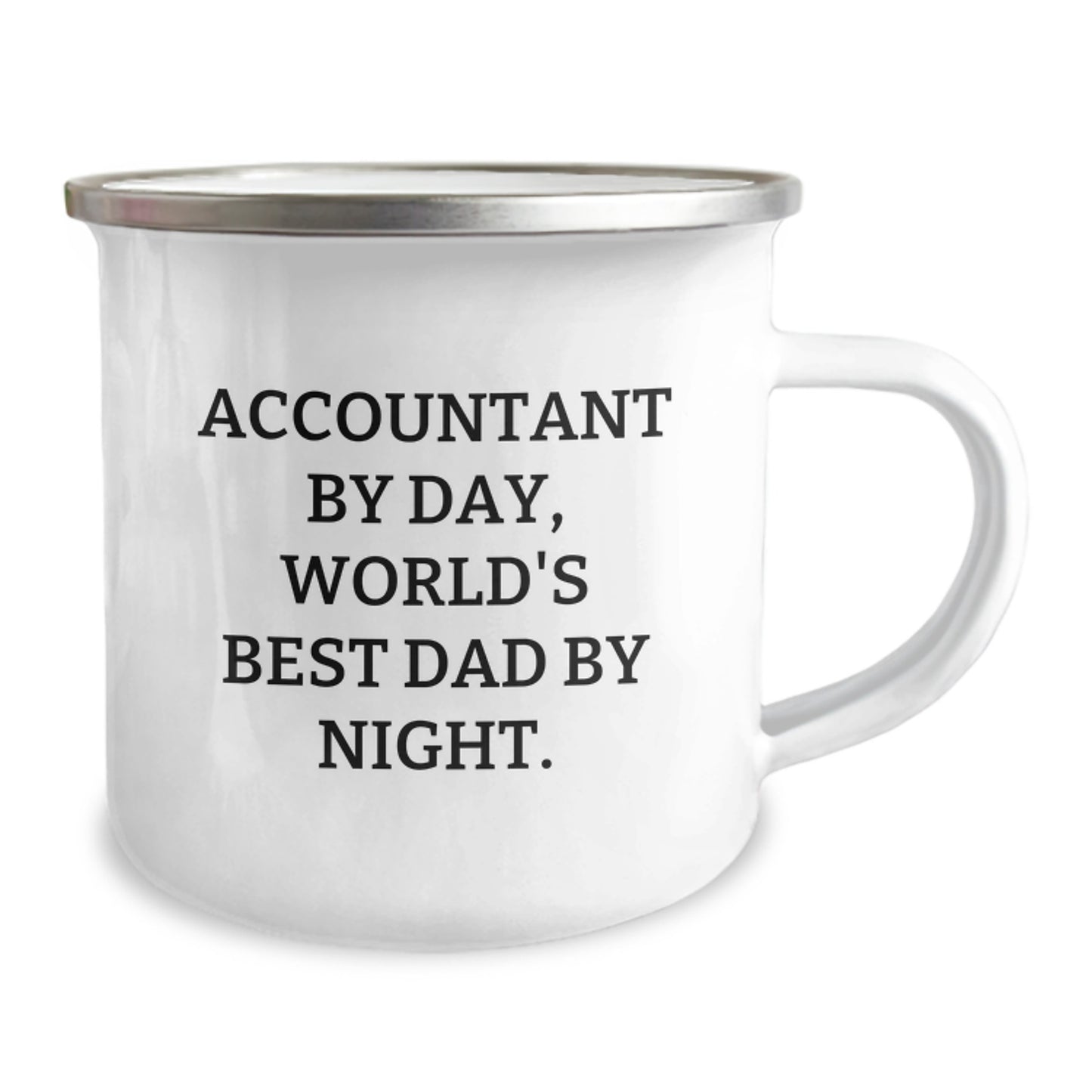 Funny Accountant Gifts for Her, Accountant By Day World's Best Dad By Night, Christmas Unique Mugs for Him from Dad to Accountant Son - Image 2