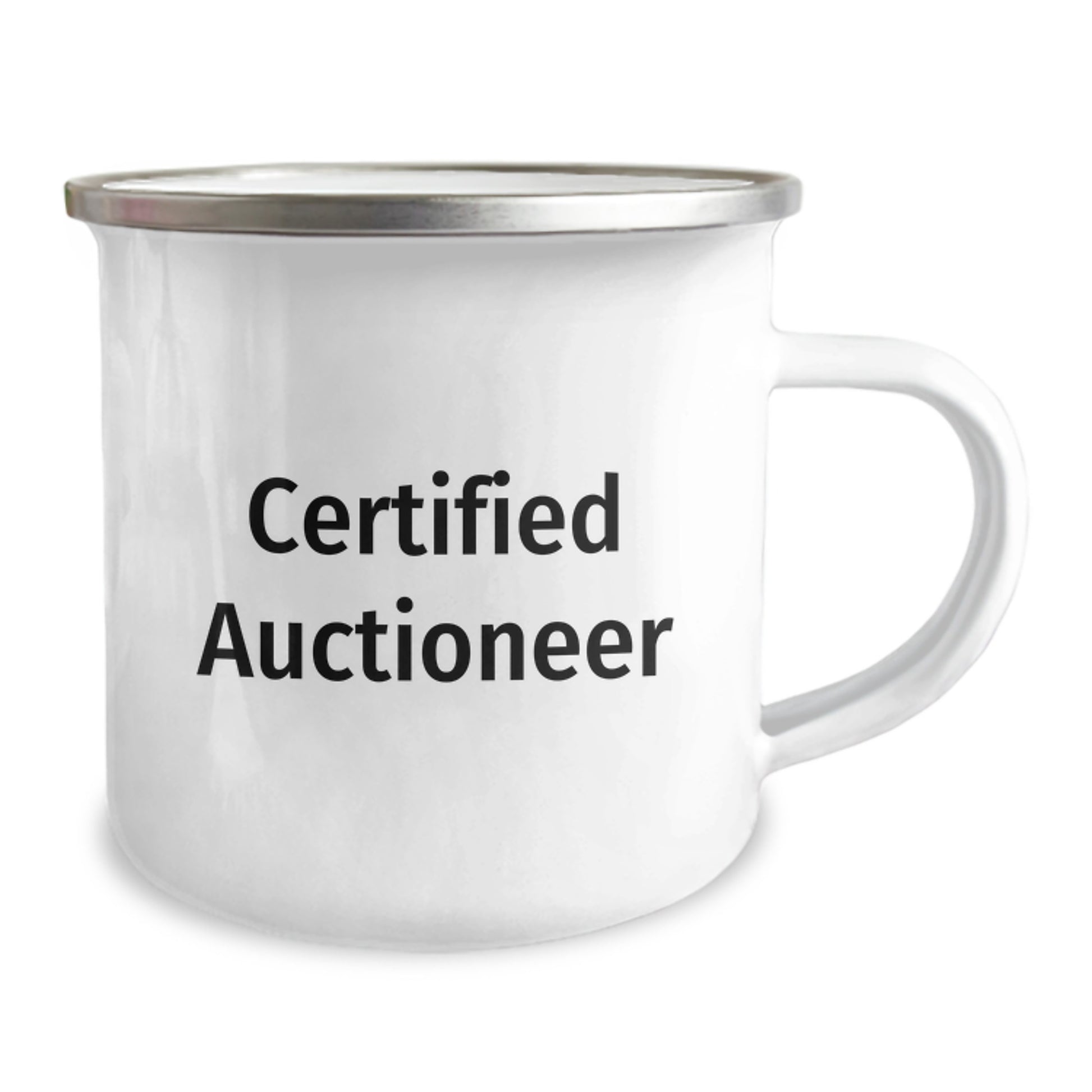 Auctioneer Gifts, Certified Auctioneer Funny Quote, Camping Mug for Graduation, Gifts from Family, Gifts for Auctioneer - Image 2