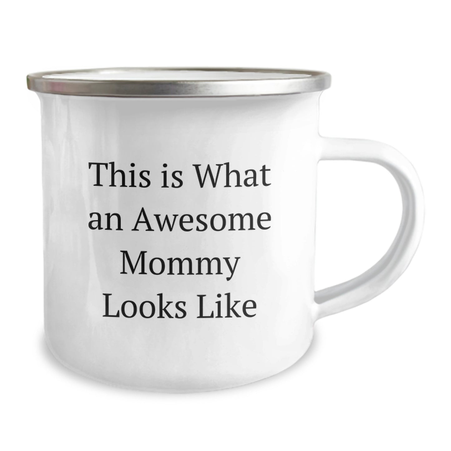 Funny Mommy Camping Mug, Gifts from Friends, This Is What An Awesome Mommy Looks Like, Birthday Unique Gifts for Mommy, Camping Mug - Image 2