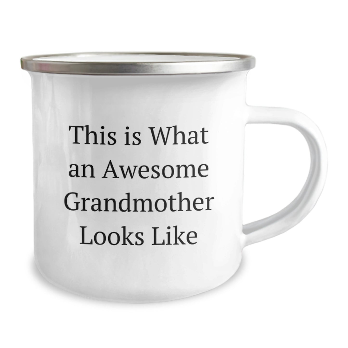Funny Grandmother Gifts for Camping, Inspirational Quote 'This Is What An Awesome Grandmother Looks Like' Gifts from Family to Grandmother, Unique Graduation Mug - Image 2