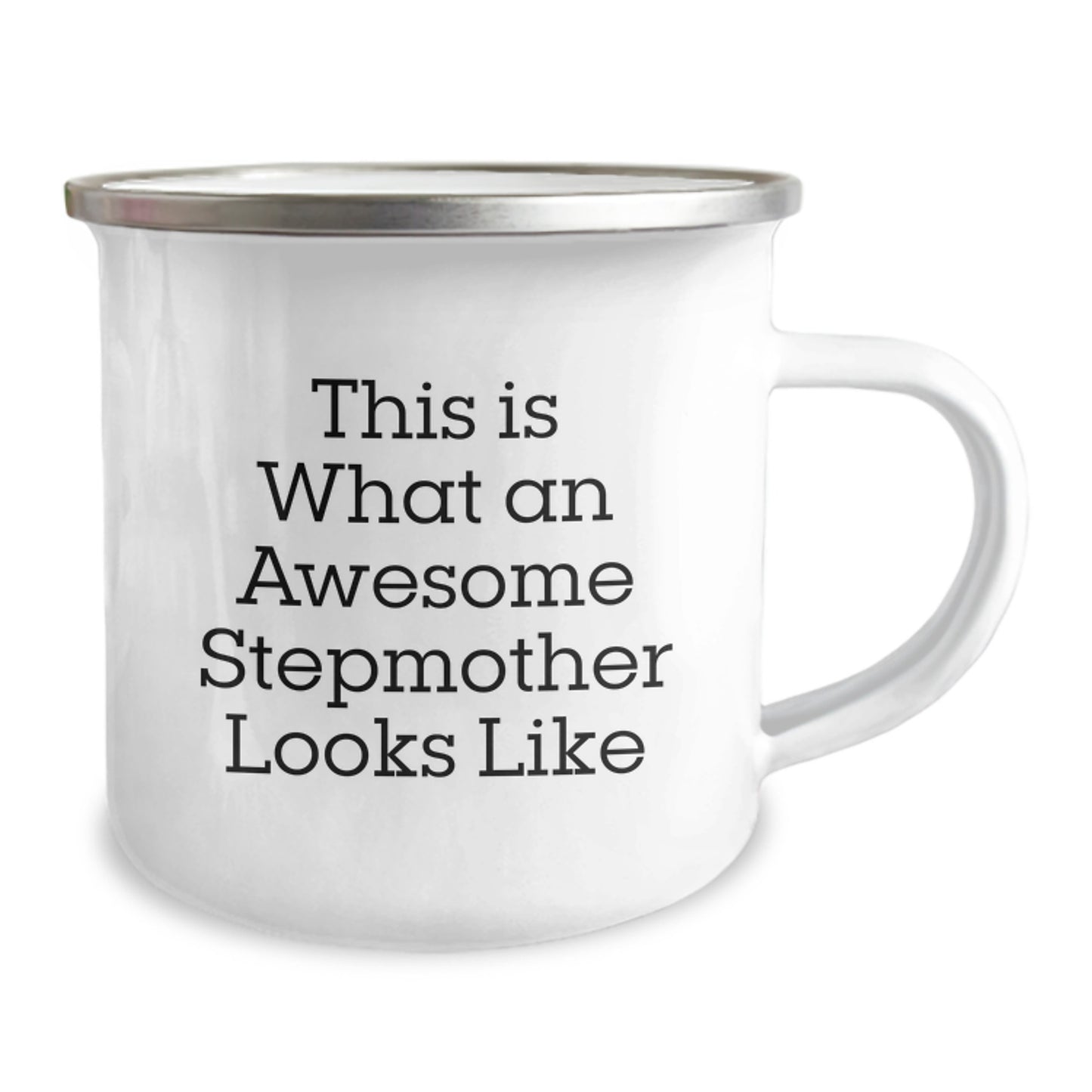 Funny Stepmother Gifts, This Is What An Awesome Stepmother Looks Like, Birthday Unique Gifts from Family to Stepmother, Camping Mug for Her - Image 2