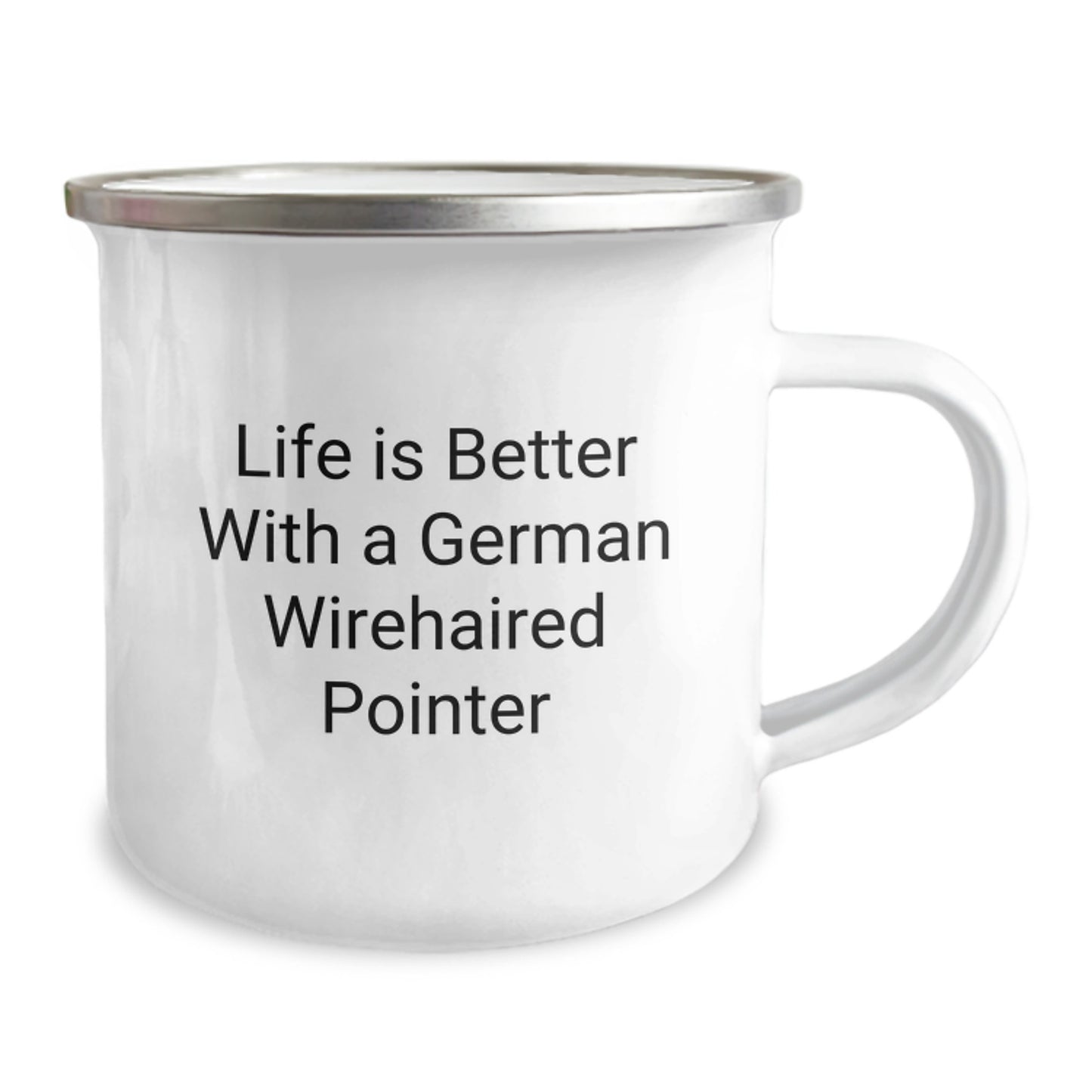 German Wirehaired Pointer Dog Gifts, Funny Inspirational Quote, Camping Mug for Friends, Gifts from Men, Gifts for German Wirehaired Pointer Dog Lovers, Birthday Unique Gifts - Image 2