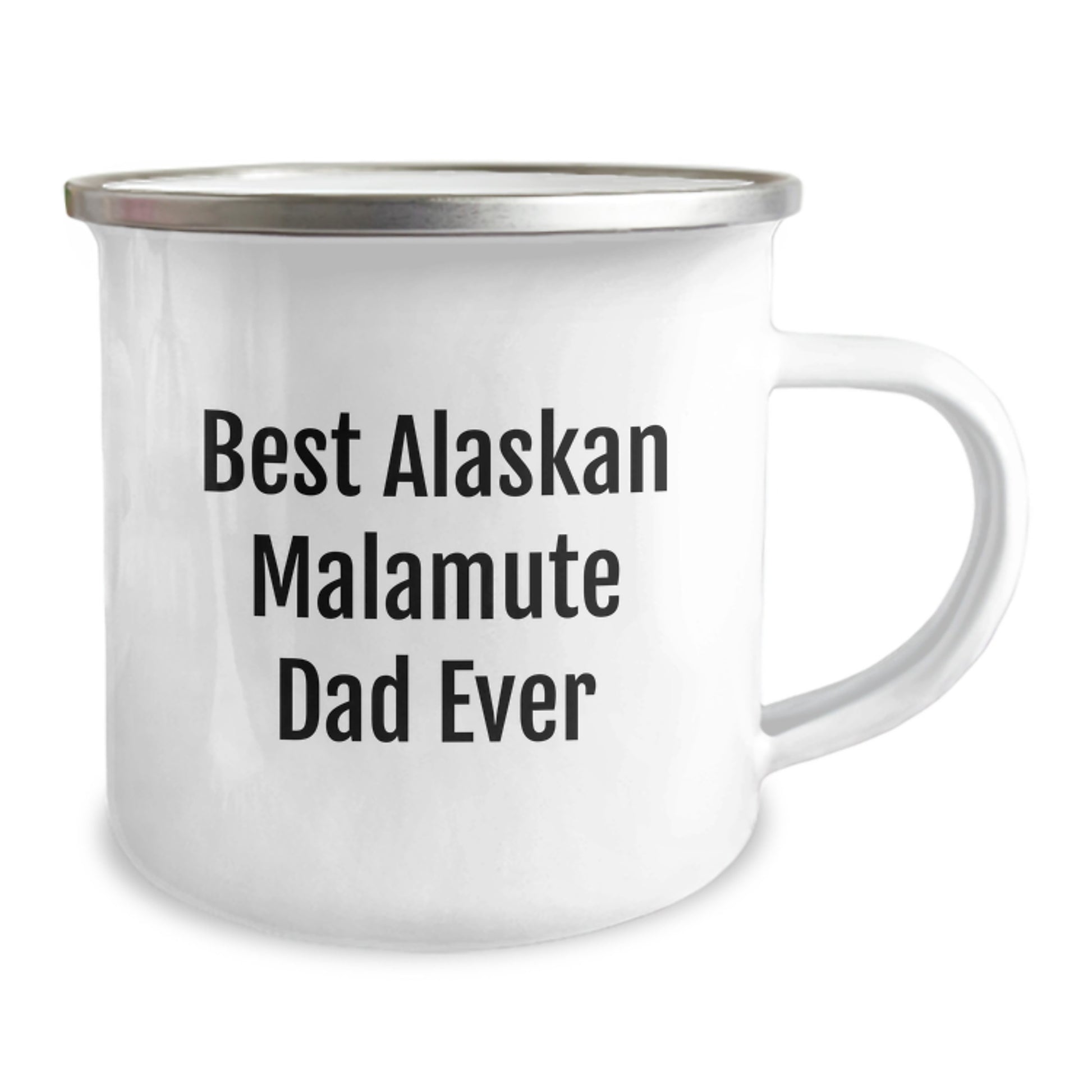 Alaskan Malamute Dad Ever, Funny Quote Gifts for Camping Mug, Graduation Unique Gifts from Men to Friends, Alaskan Malamute Dog Lovers - Image 2