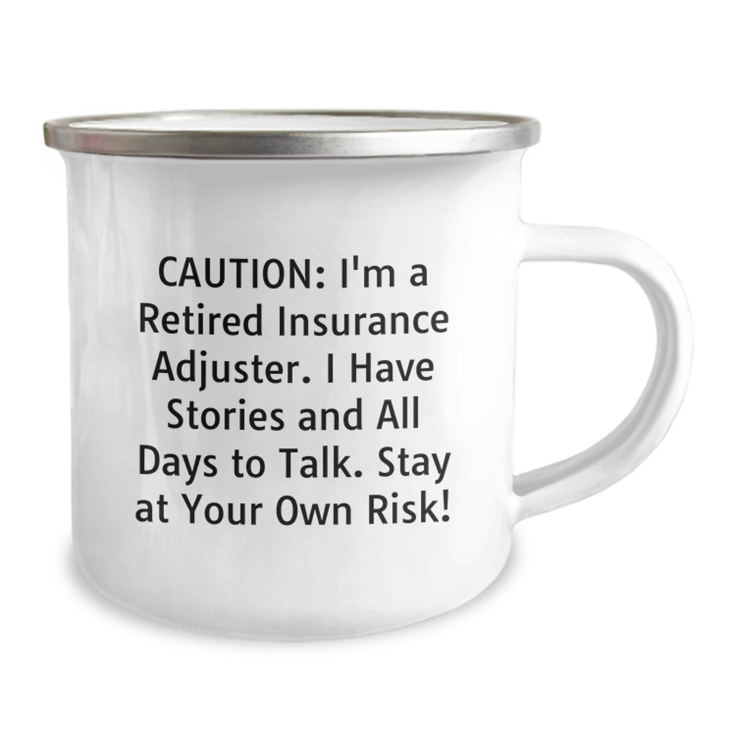 Funny Insurance Adjuster Mug - Gifts from Friends to Insurance Adjuster, Christmas Unique Gifts, Funny Quote - Stay At Your Own Risk! - Image 2