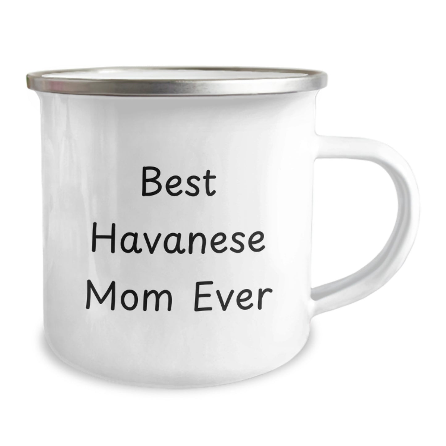 Havanese Dog Mom Gifts for Birthdays - 'Best Havanese Mom Ever' Camping Mug from Friends, Family, or Coworkers for Havanese Dog Lovers - Image 2