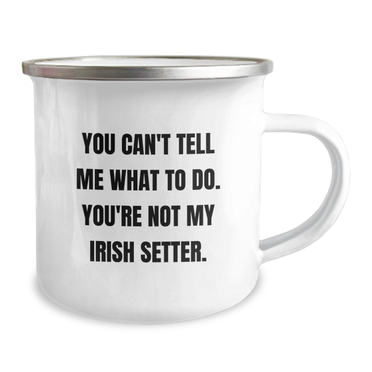 Irish Setter Dog Funny Camping Mug Gifts from Friends for Birthday Unique Gifts - Image 2