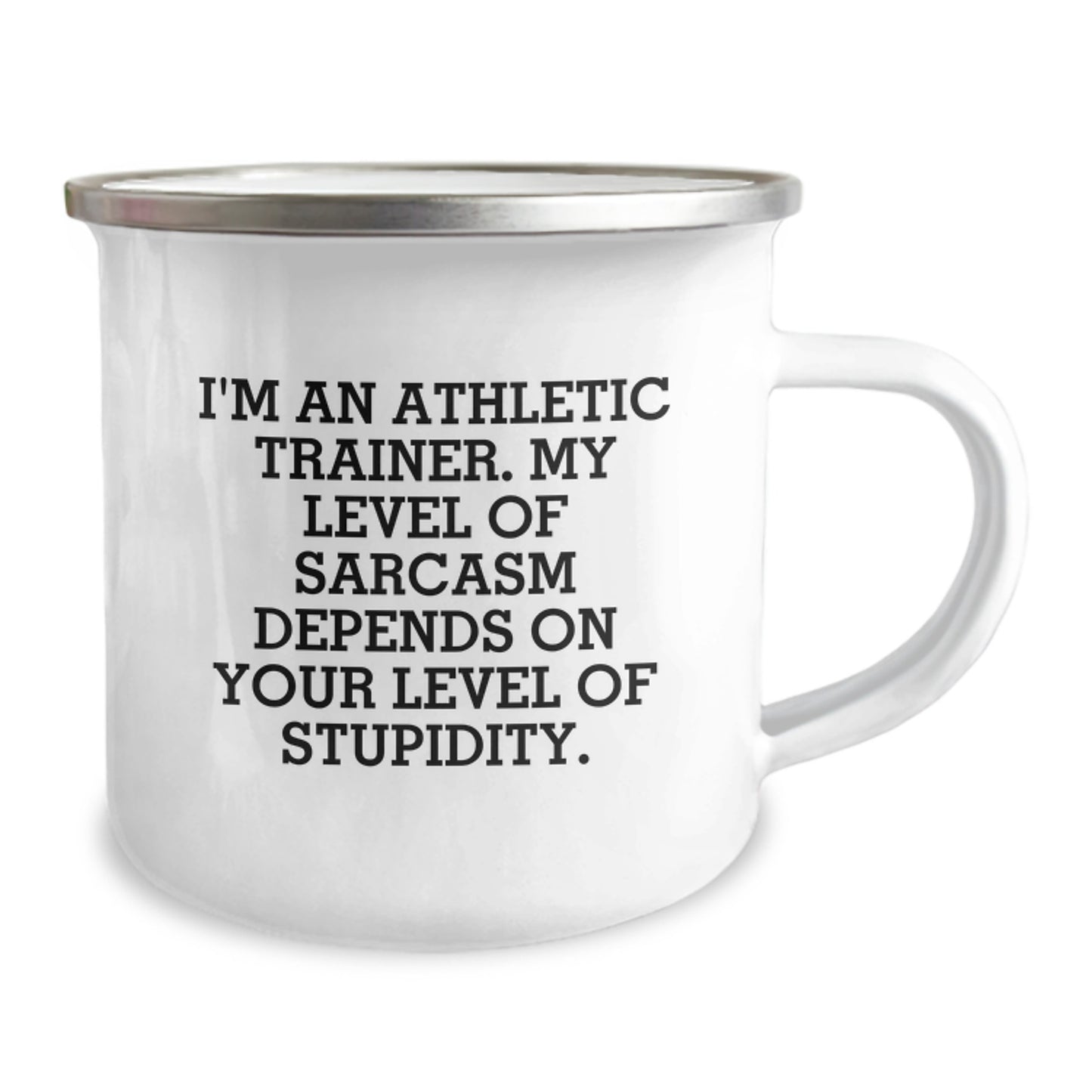 Funny Athletic Trainer Camping Mug for Birthday Unique Gifts from Friends, Coworkers, or Family, Gifts for Her or Him, Inspirational Quote - Image 2