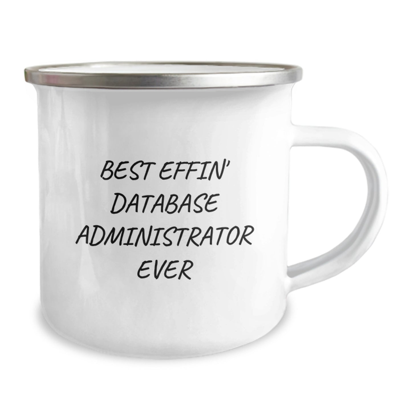 Funny Database Administrator Camping Mug, Gifts for Husband from Wife, Unique Christmas Unique Gifts for Him - Image 2