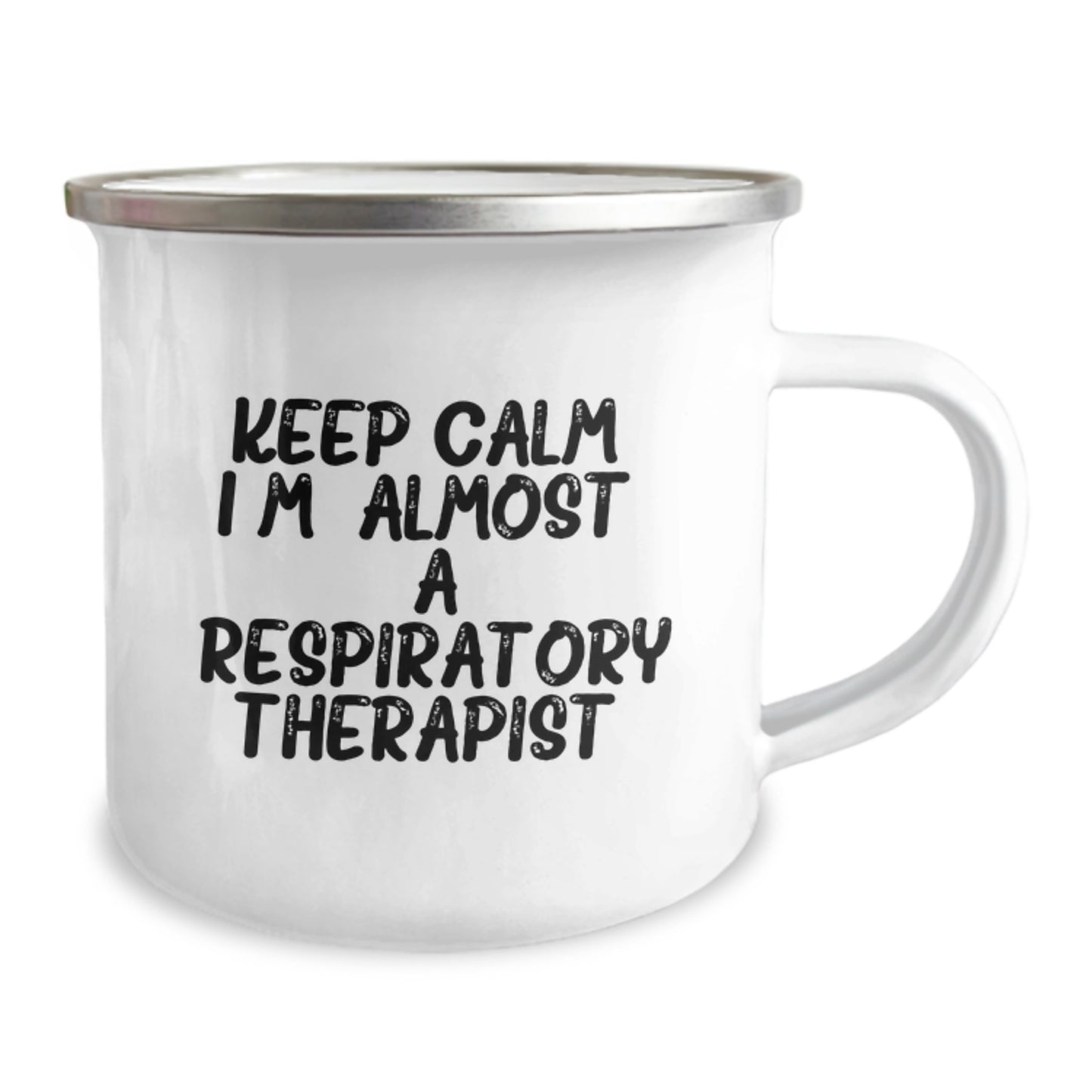 Funny Respiratory Therapist Gifts from Friends to Men - Christmas Unique Mugs with I'm (almost) A Respiratory Therapist Quote, Camping Mug for Respiratory Therapist, Men - Image 2