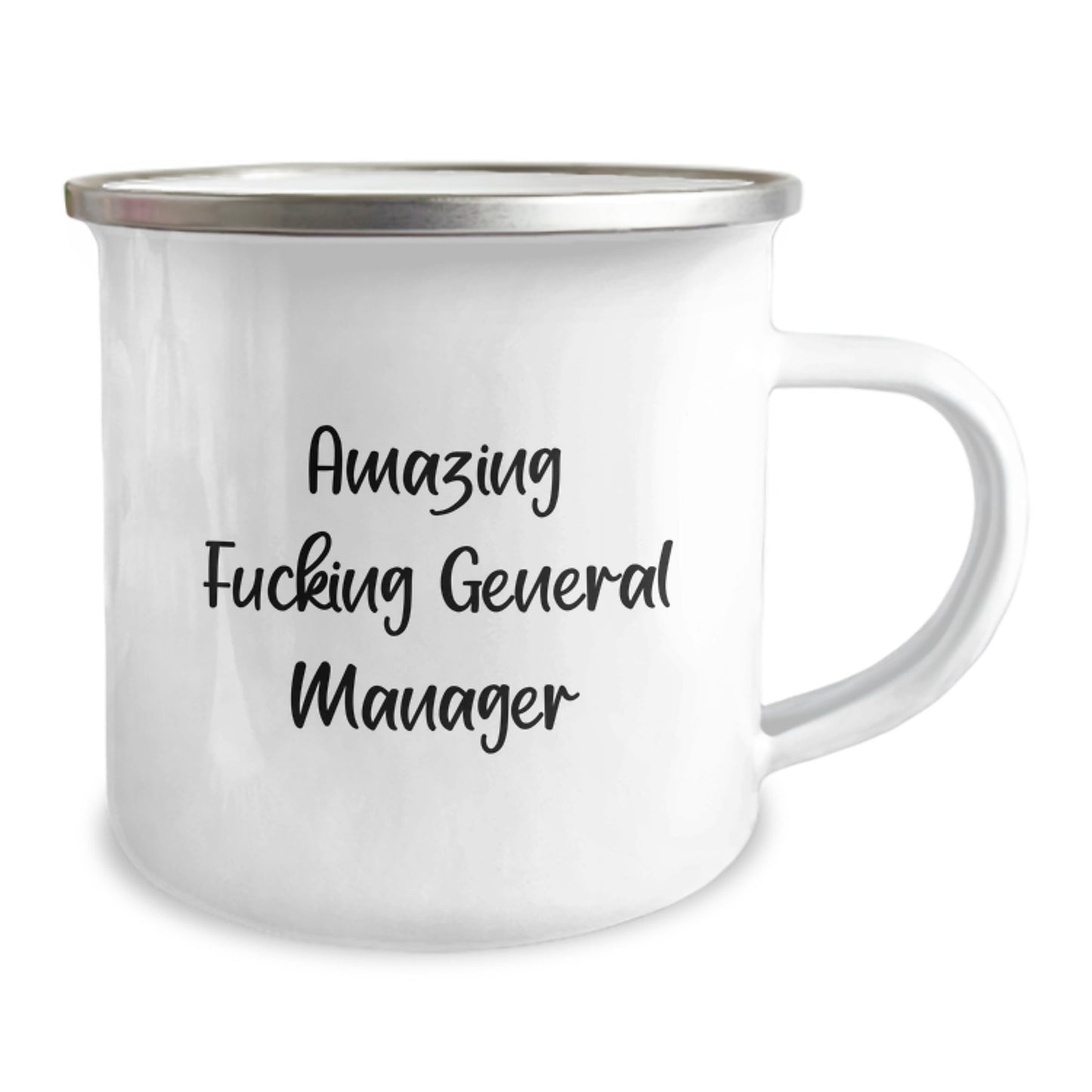 Funny General Manager Gifts from Friends for Men - Amazing F--king General Manager Camping Mug, Christmas Unique Gifts - Image 2